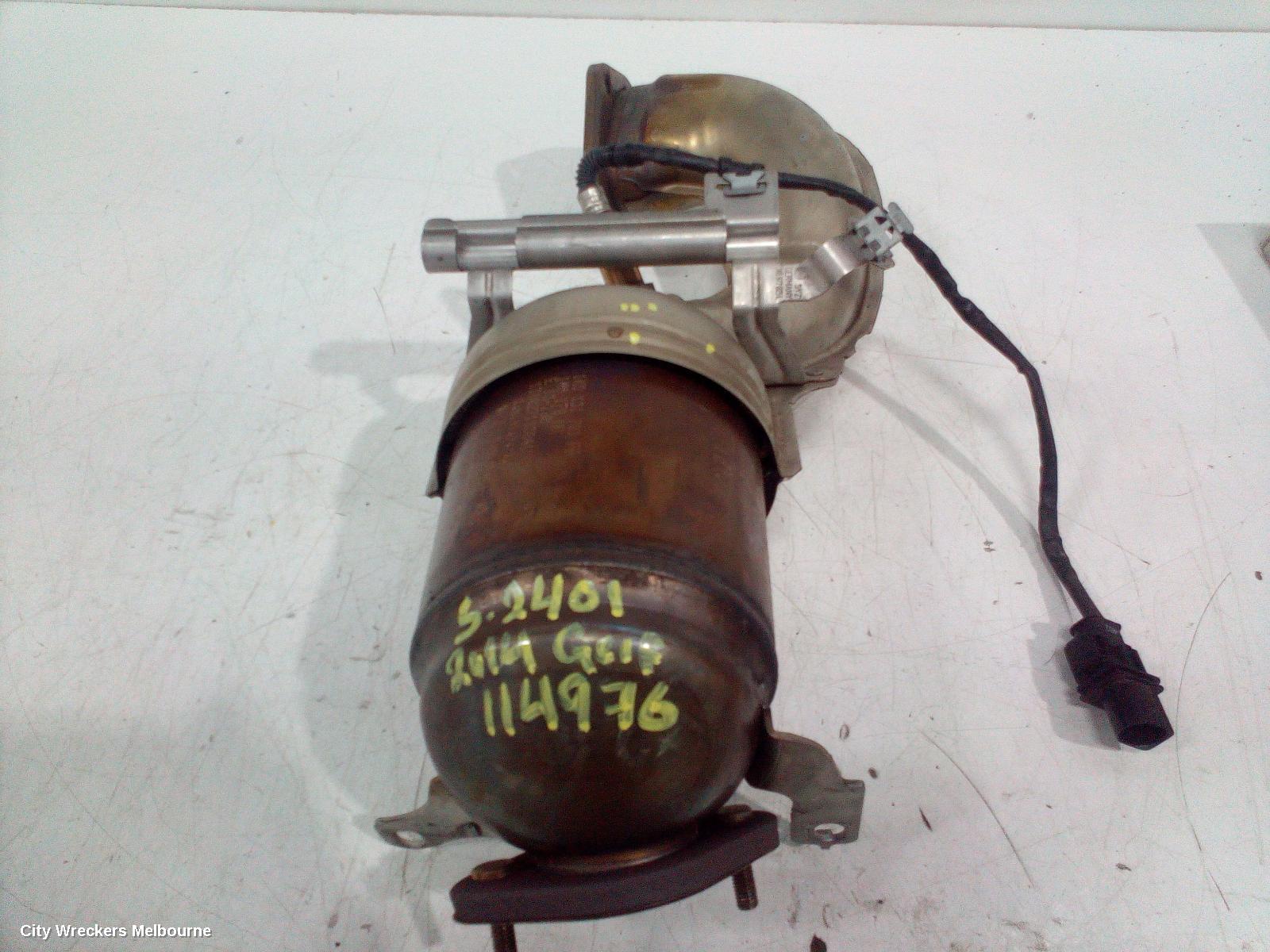 VOLKSWAGEN GOLF CATALYTIC CONVERTER, DOWNPIPE-CAT TYPE, 1.4, PETROL, CTHD/CAVD CODE, GEN 6, 10/2008 - 01/2016 - Image 2