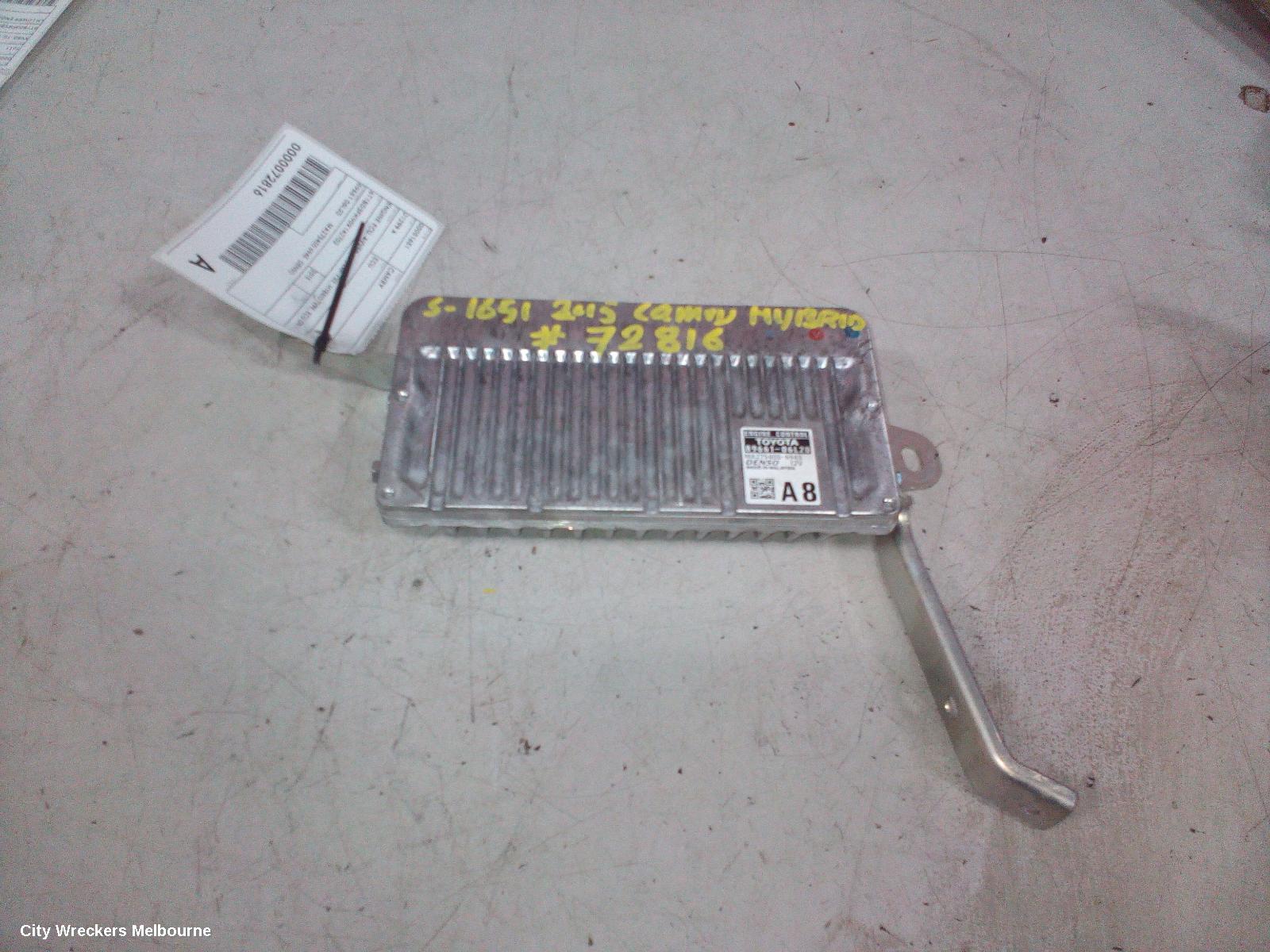 TOYOTA CAMRY ECU, ENGINE ECU, AVV50, 2.5, 2AR-FXE, HYBRID TYPE, ECU ONLY, 12/2011 - 10/2017 - Image 2