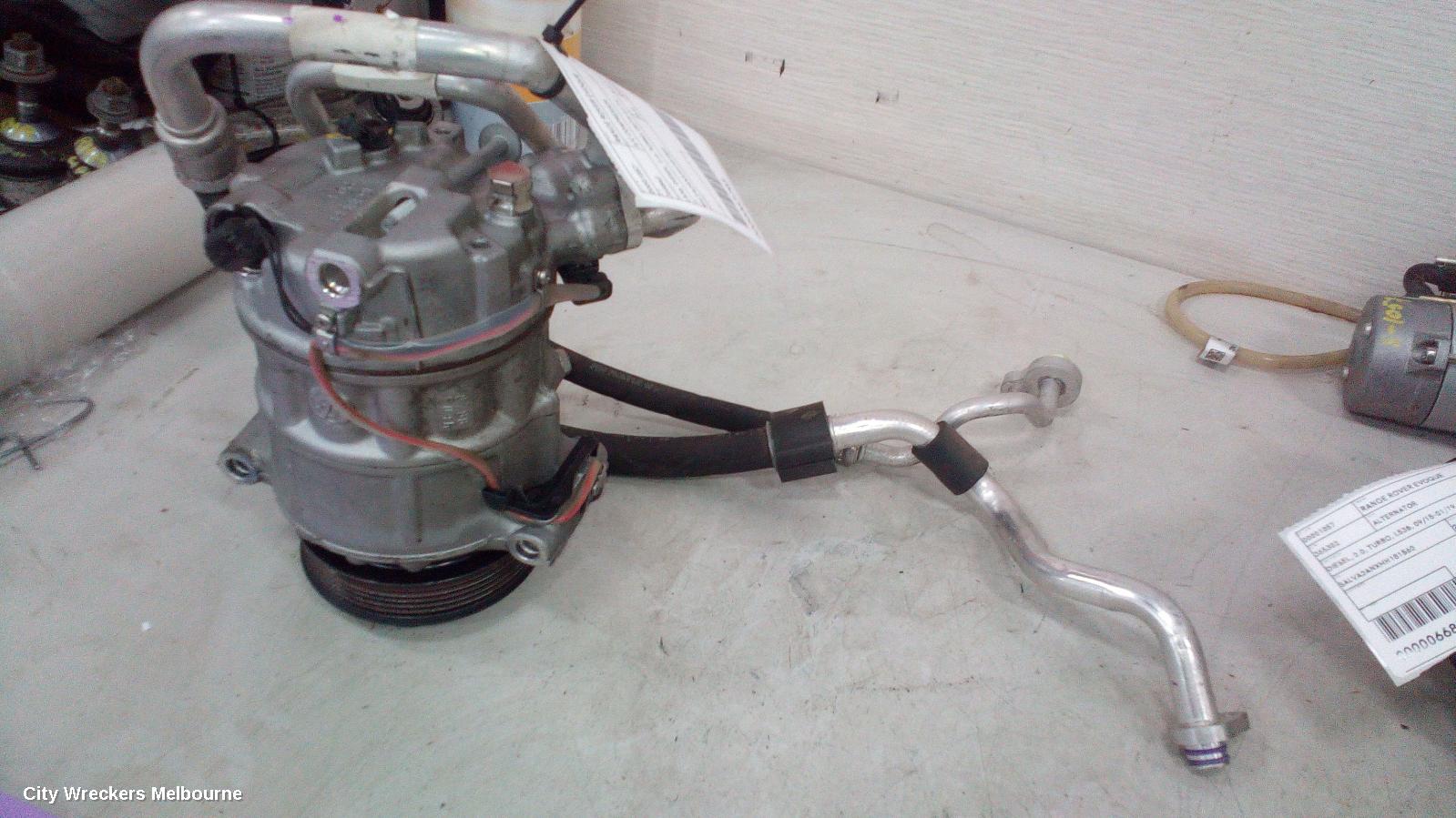 LAND ROVER RANGEROVER EVOQUE A/C COMPRESSOR, L538, DIESEL, 2.0, TURBO, 09/2015 - 01/2019 - Image 3