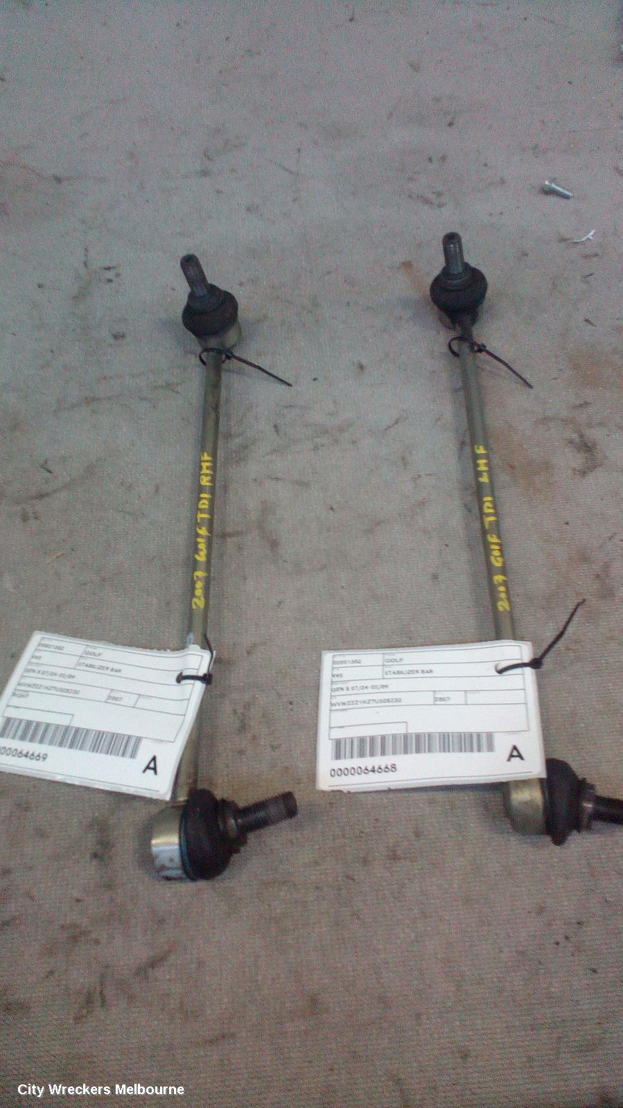VOLKSWAGEN GOLF STABILISER BAR, GEN 5, 22.5MM, 06/2004 - 02/2009 - Image 2