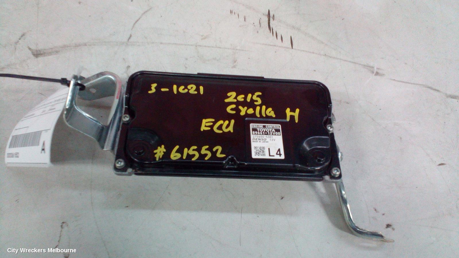 TOYOTA COROLLA ECU, ENGINE ECU, AUTO T/M TYPE, ECU ONLY, ZRE182R, 10/2012 - 06/2018 - Image 2