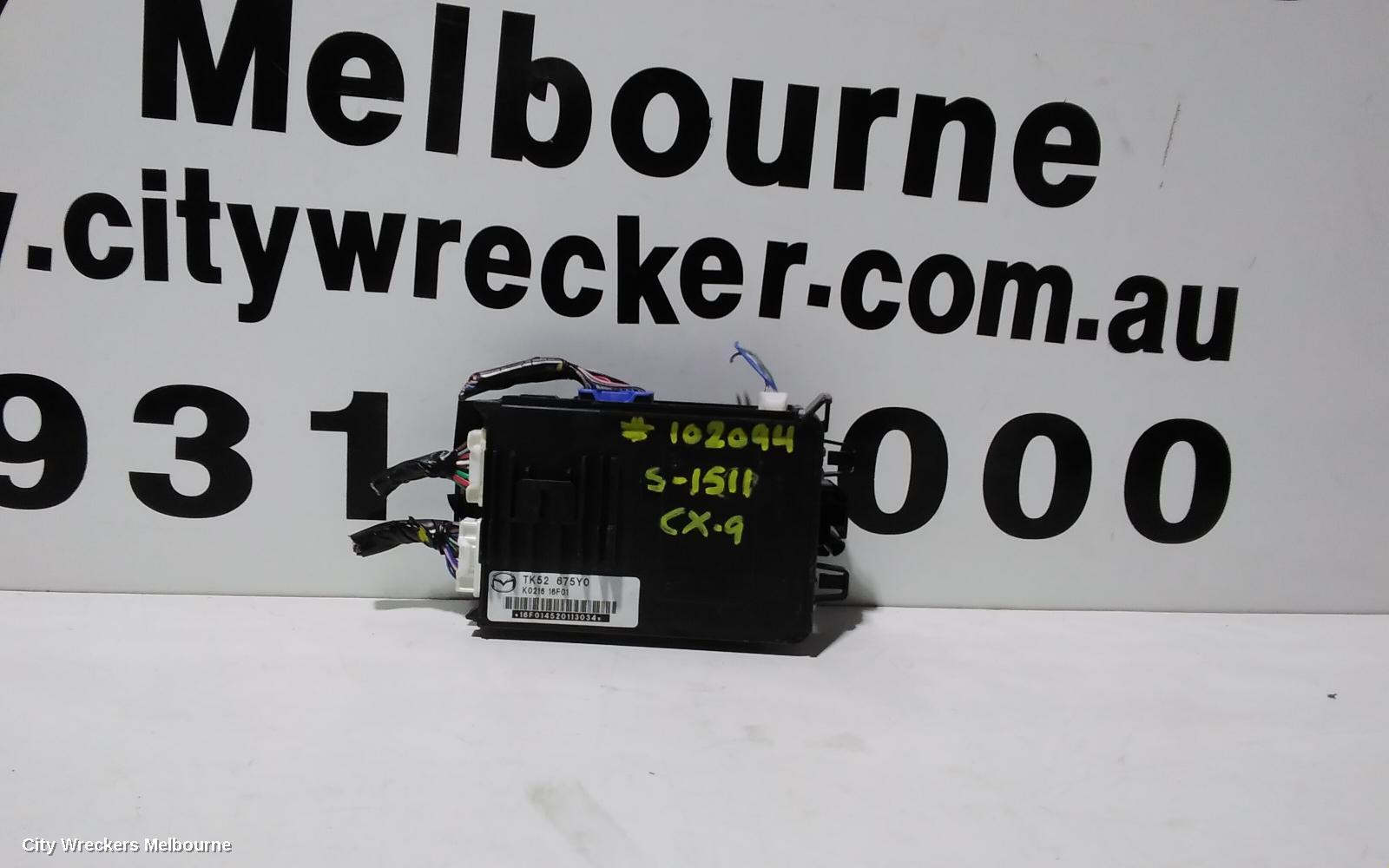 MAZDA CX9 ECU, BCM, TC, 07/2016 - Image 2
