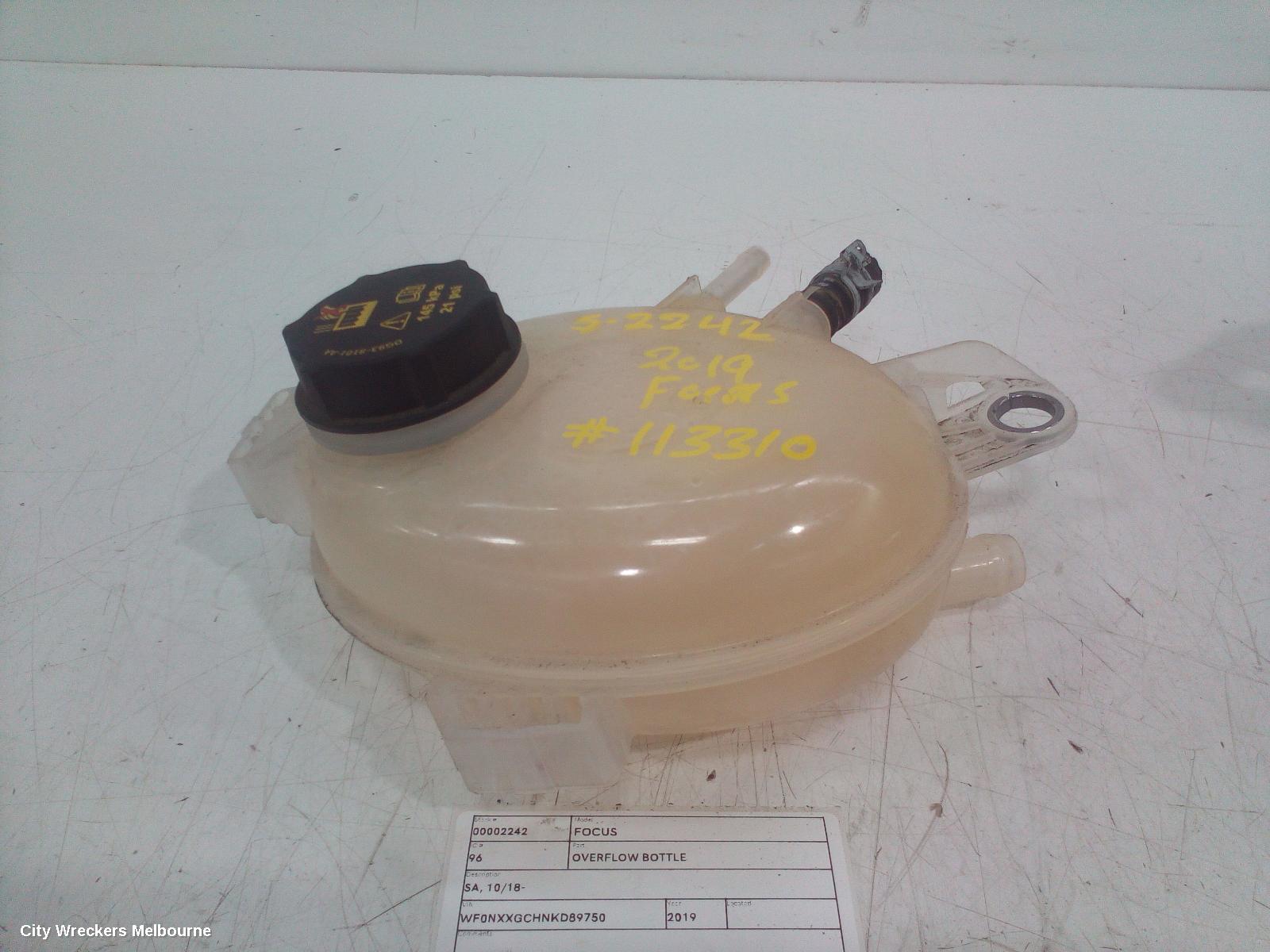 FORD FOCUS OVERFLOW BOTTLE, SA, 10/2018 - 12/2024 - Image 3