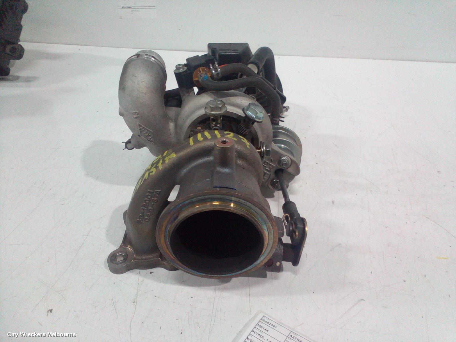 HOLDEN ASTRA TURBO SUPERCHARGER, PETROL, 1.4, BK-BL, 09/2016 - 12/2020 - Image 2