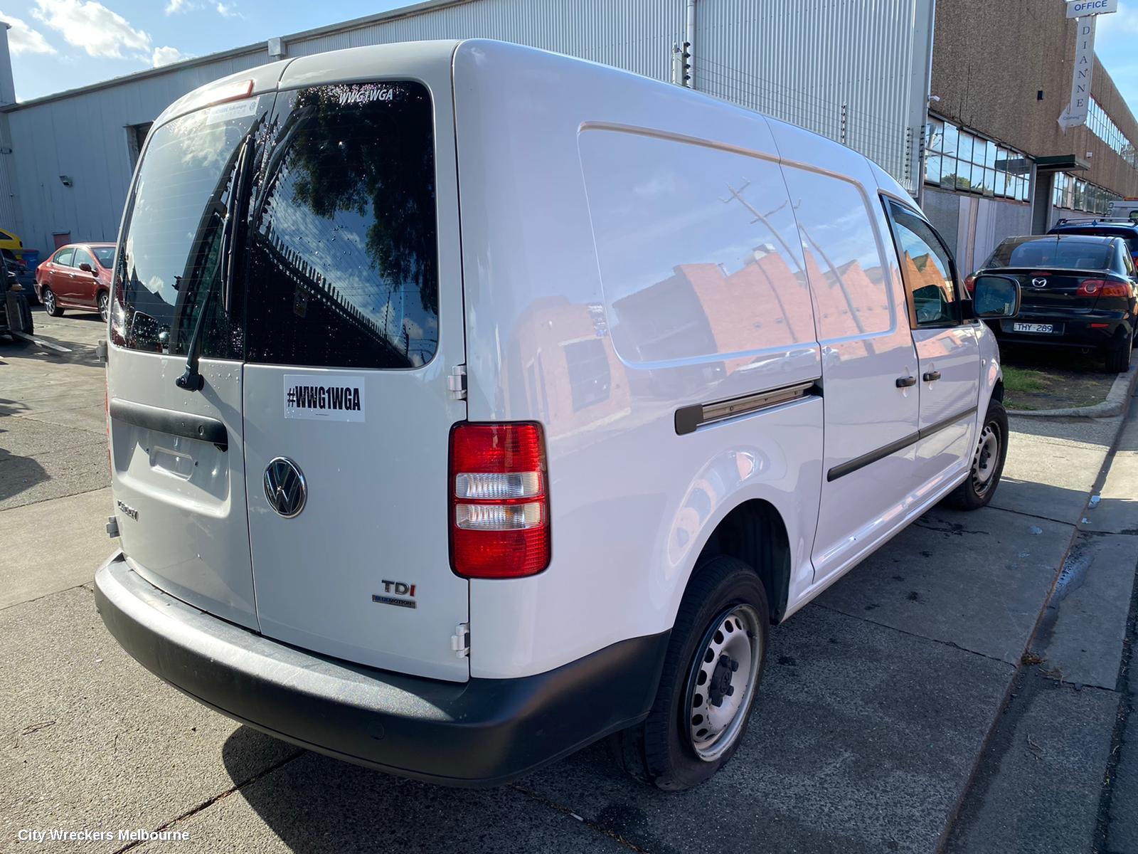 VOLKSWAGEN CADDY RIGHT REAR DOOR, 2K, LWB VAN, W/O WINDOW TYPE, 12/2004 - 06/2015 - Image 3