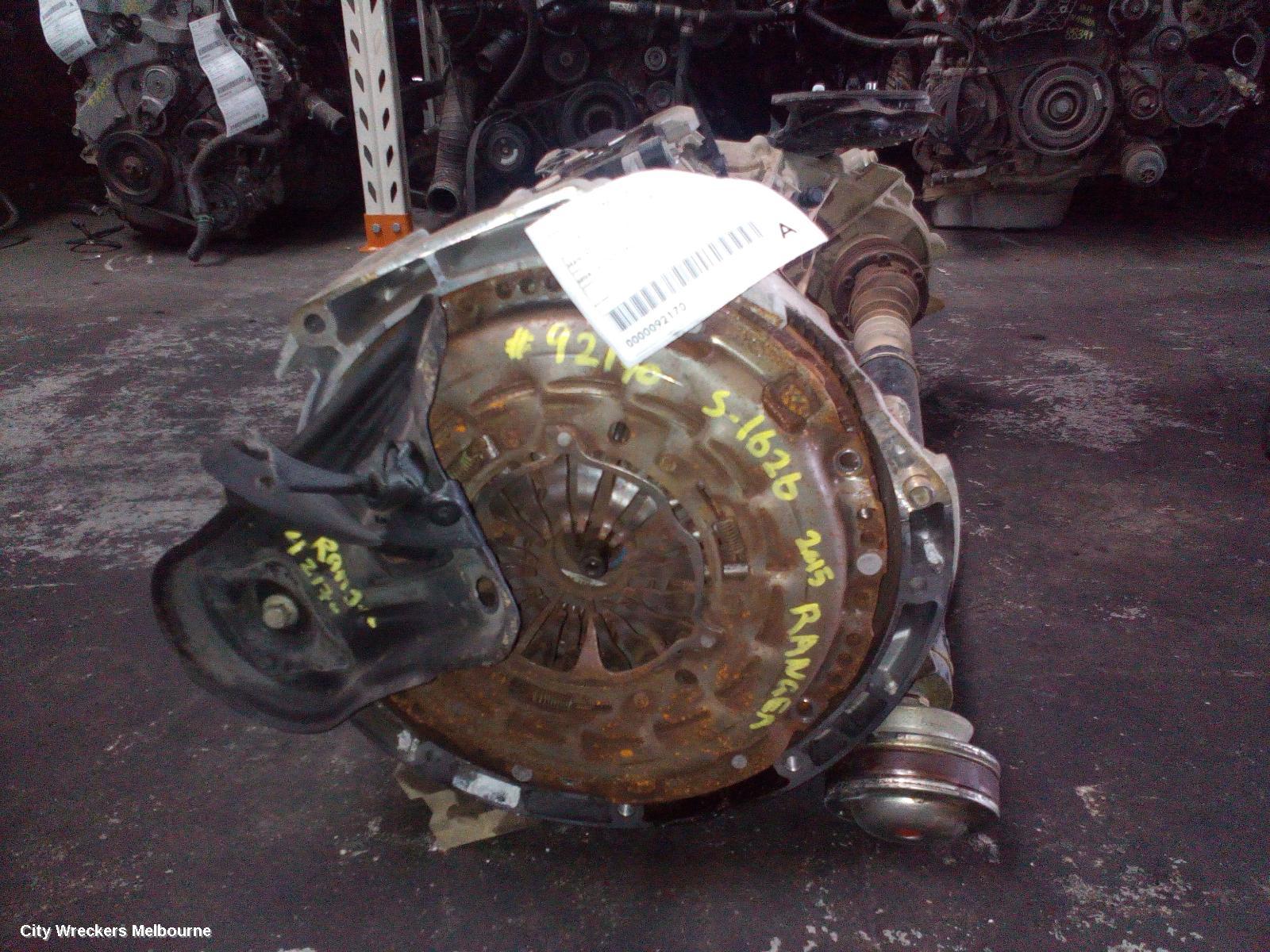 FORD RANGER TRANS/GEARBOX, MANUAL, 4WD, DIESEL, 2.2/3.2, (EB3R CODE) SPLINE TYPE SELECTOR SHAFT, W/ SENSOR TYPE, W/ TRANSFER CASE, PX SERIES 1-3, 04/2014 - 07/2016 - Image 1
