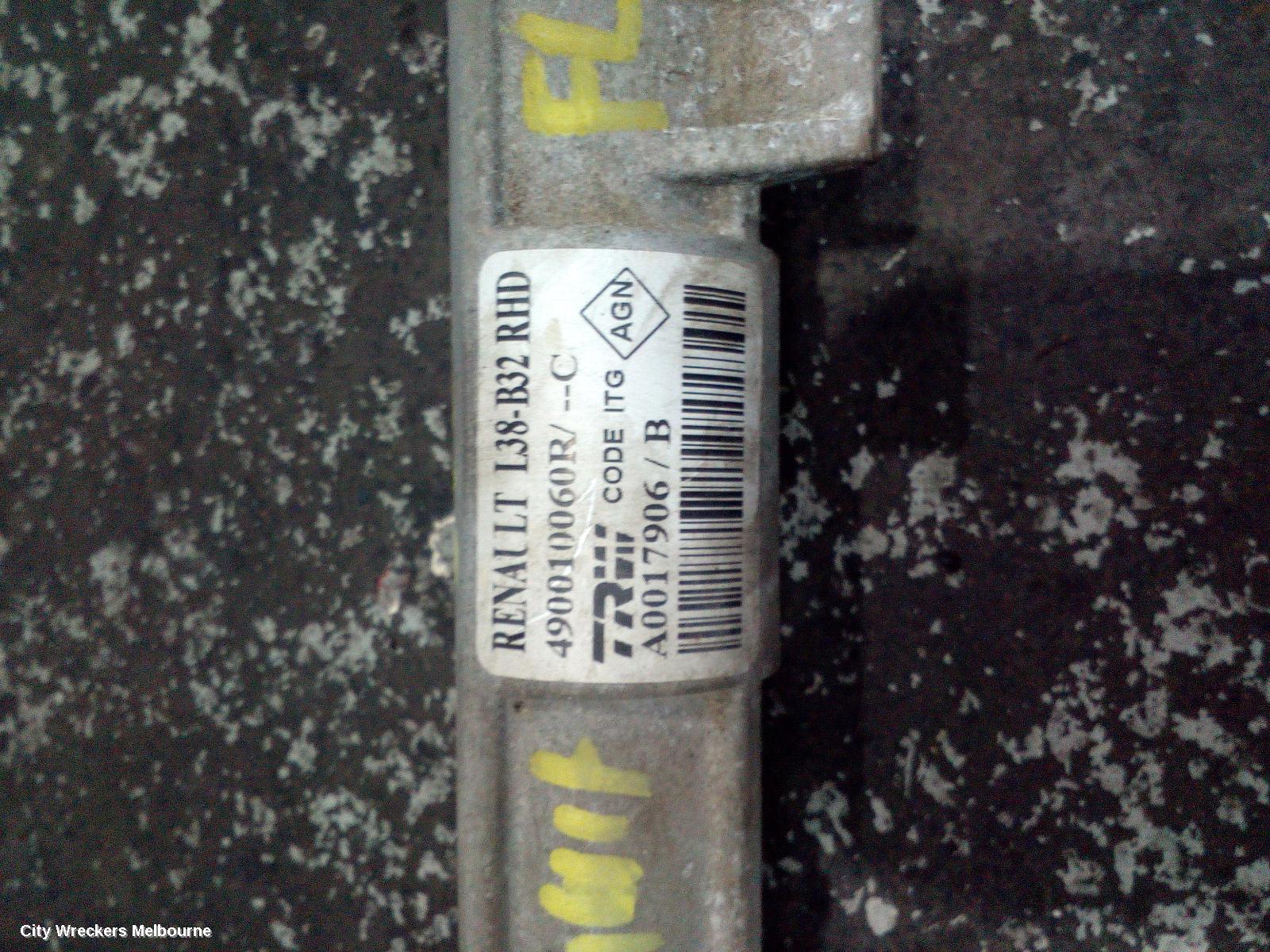 RENAULT FLUENCE STEERING BOX/RACK, X38 09/2010 - 01/2016 - Image 2