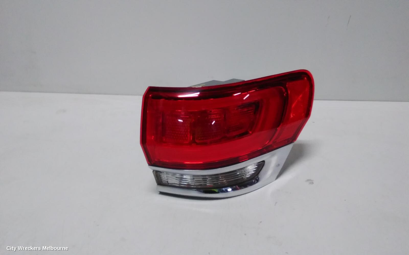 JEEP GRANDCHEROKEE RIGHT TAILLIGHT, WK, LAREDO/OVERLAND/LIMITED, W/ CHROME BEZEL, 04/2013 ONWARDS - Image 1