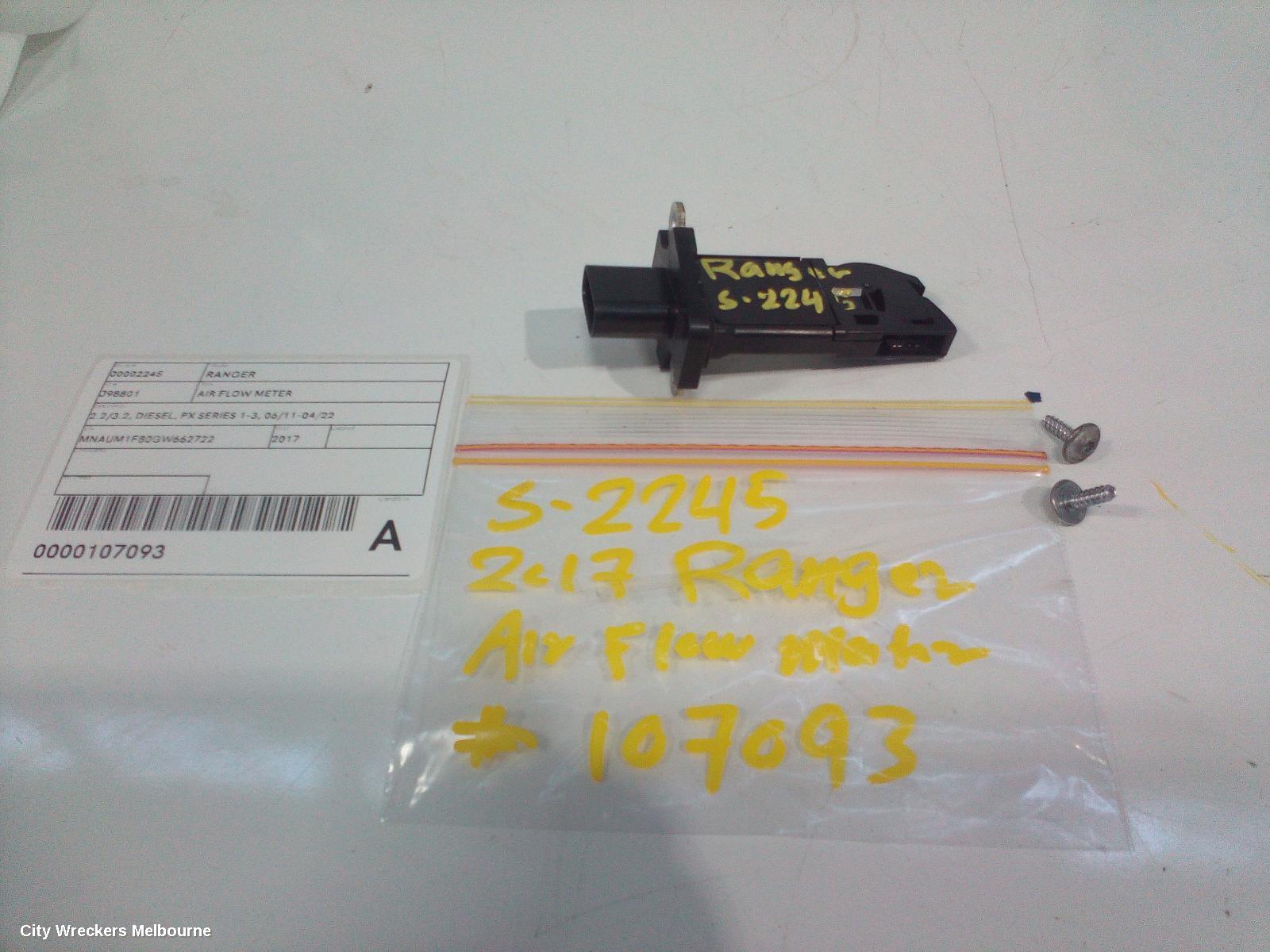 FORD RANGER AIR FLOW METER, 2.2/3.2, DIESEL, PX SERIES 1-3, 06/2011 - 04/2022 - Image 1
