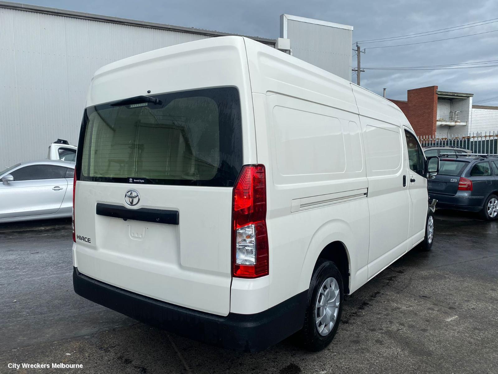 TOYOTA HIACE RIGHT REAR DOOR, 300 SERIES, SLWB, MANUAL SLIDING, HIGH ROOF, PANEL TYPE, 04/2019 ONWARDS - Image 3