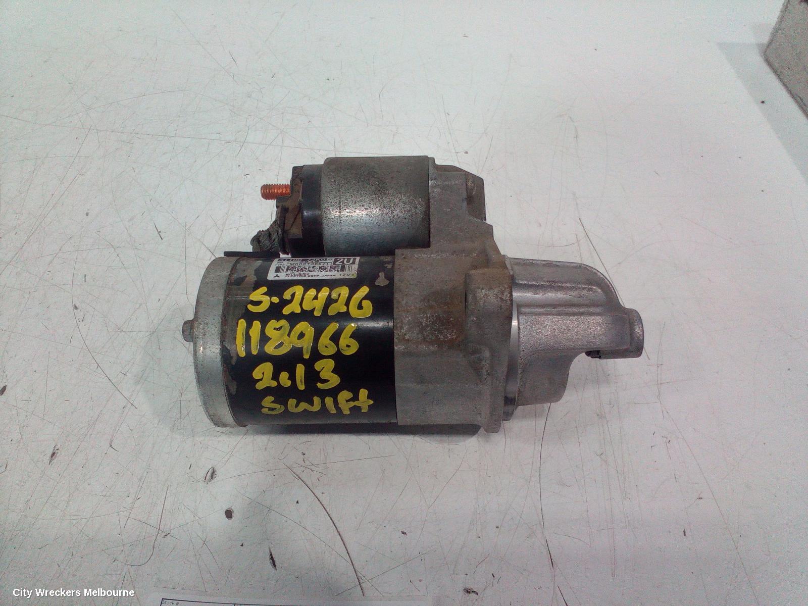 SUZUKI SWIFT STARTER, PETROL, 1.4, K14B, FZ, (VIN JSAFZC), 08/2010 - 03/2017 - Image 1
