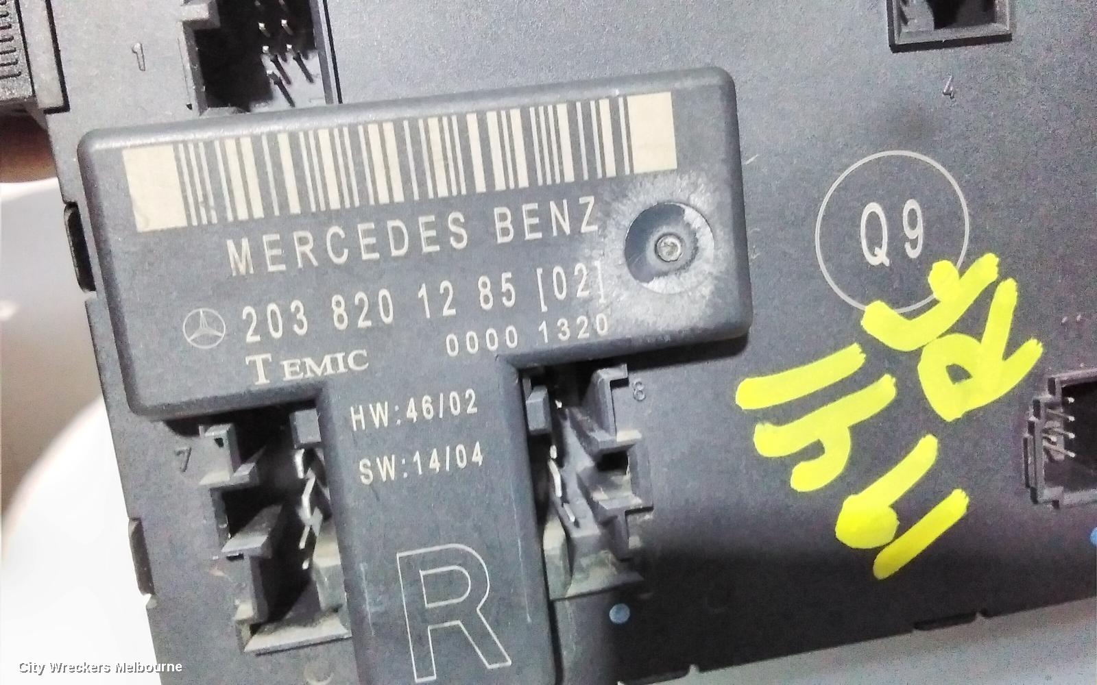 MERCEDES C CLASS ECU, RIGHT FRONT DOOR ECU, W203/S203, 11/2000 - 06/2007 0 - Image 3