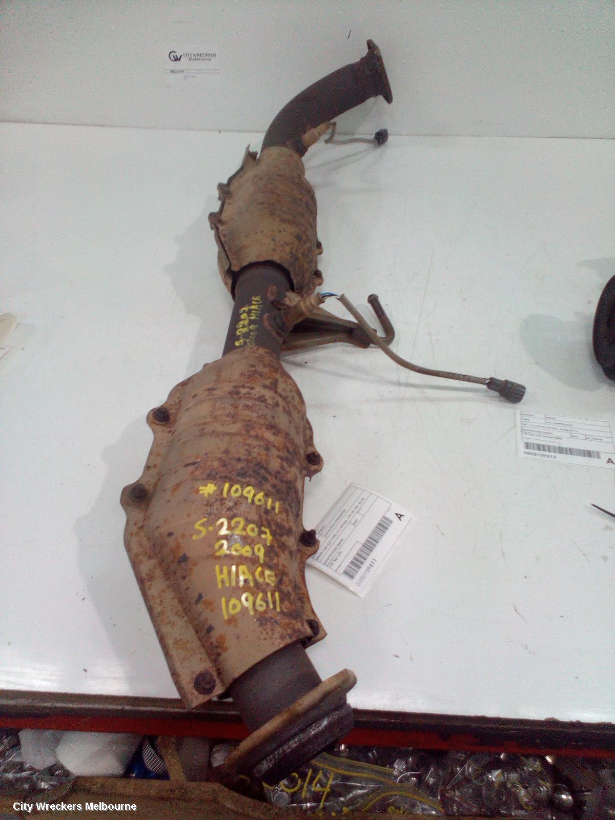 TOYOTA HIACE CATALYTIC CONVERTER, UNDER CAR-CAT TYPE, 2.7, PETROL, 2TR-FE, TRH, 03/2005 - 02/2015 - Image 3