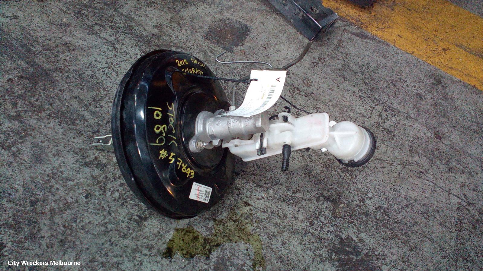 HOLDEN COLORADO BRAKE BOOSTER, RG/RG 7, MANUAL T/M, 01/2012 - 12/2020 - Image 2