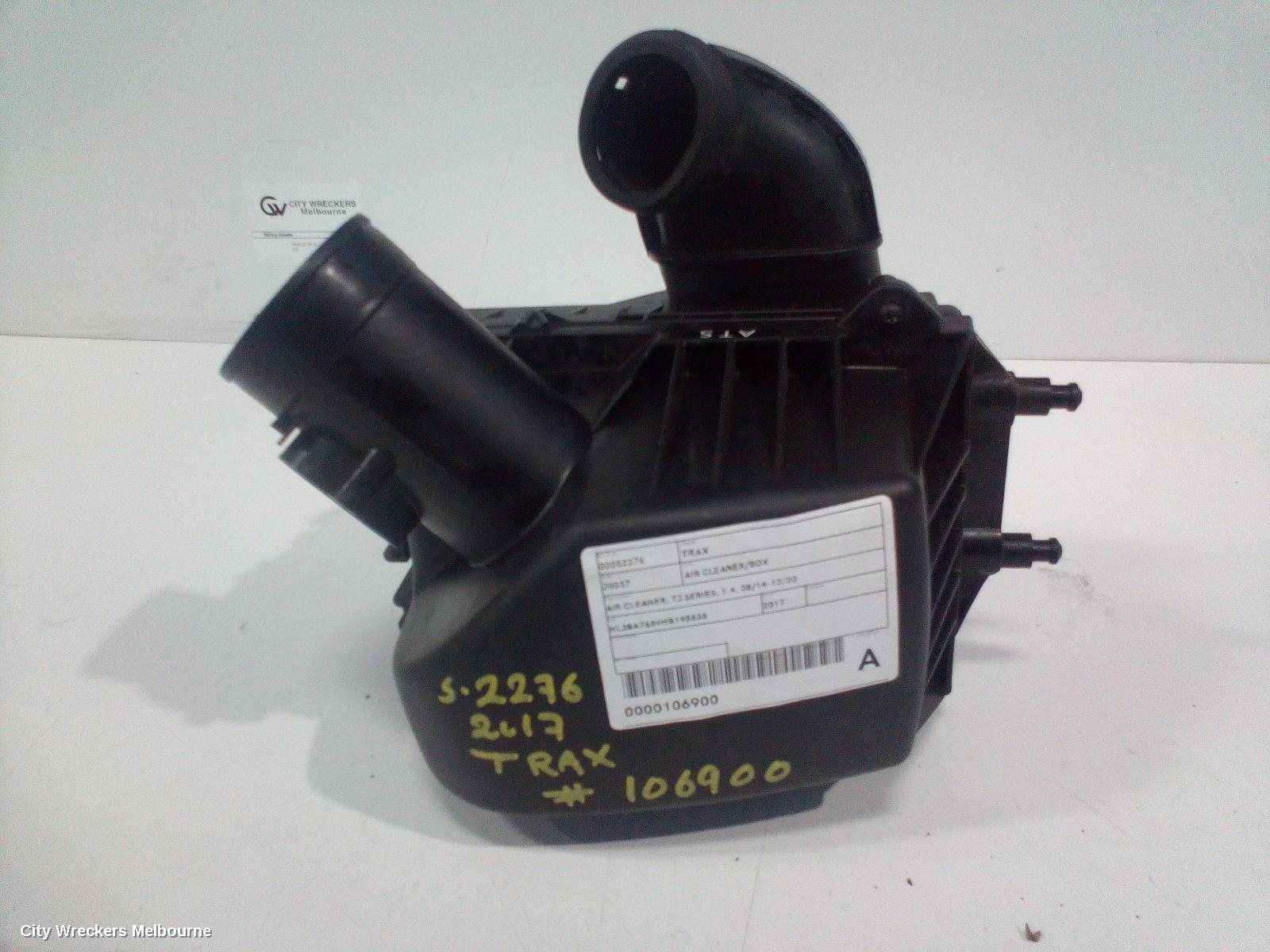 HOLDEN TRAX AIR CLEANER/BOX, AIR CLEANER, TJ SERIES, 1.4, 08/2014 - 12/2020 - Image 1
