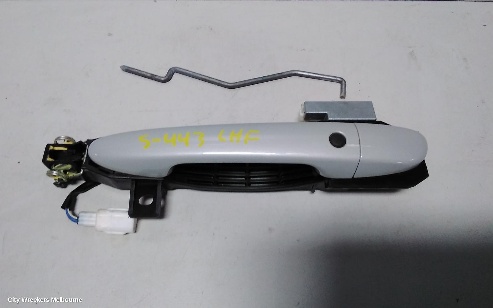 MAZDA CX3 DOOR HANDLE, OUTER, LH FRONT, W/ KEYLESS ENTRY TYPE, COLOUR CODED, DK, 03/2015 ONWARDS - Image 3
