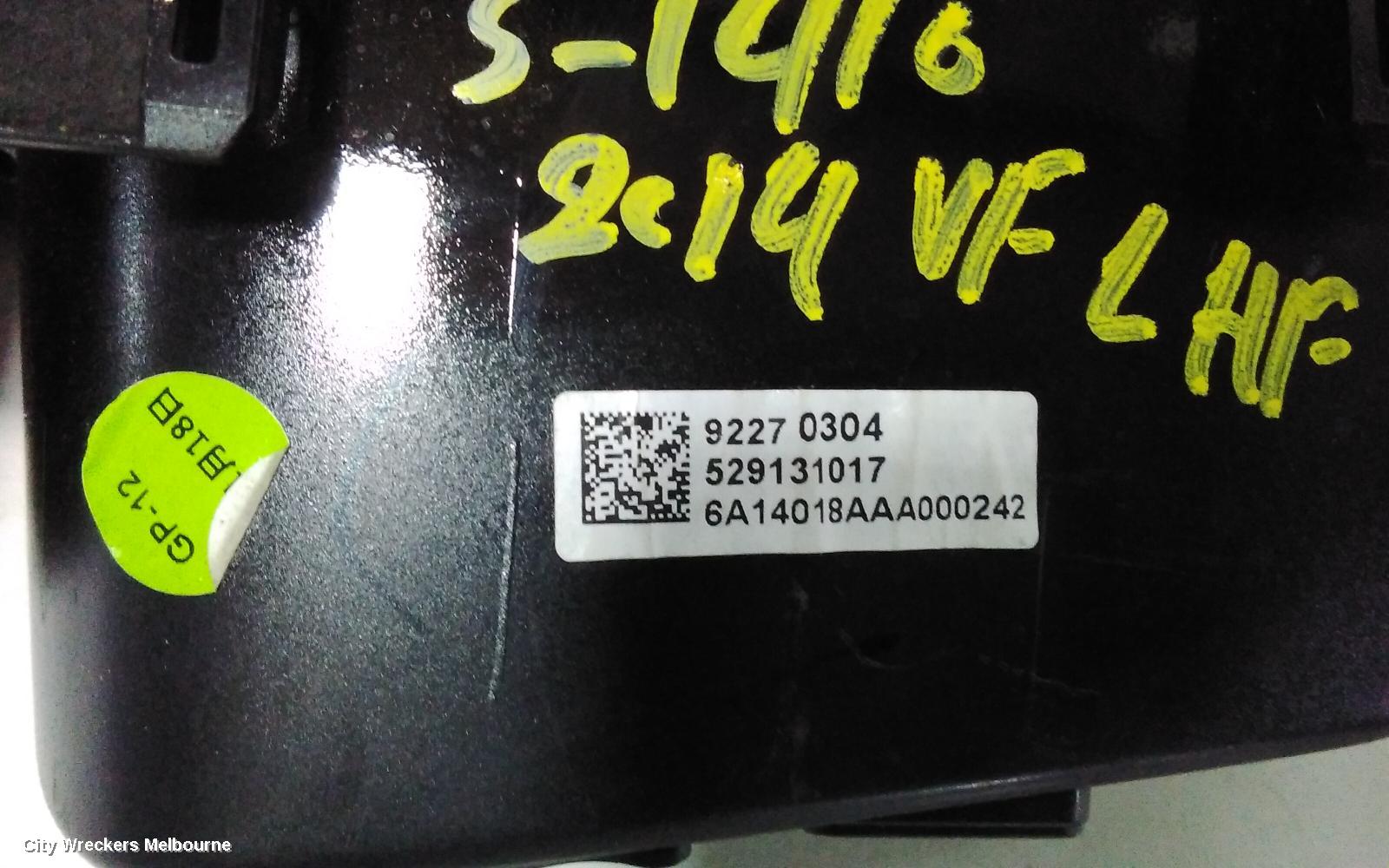 HOLDEN COMMODORE PWR DR WIND SWITCH, LH FRONT, VF, 05/2013 - 12/2017 - Image 3