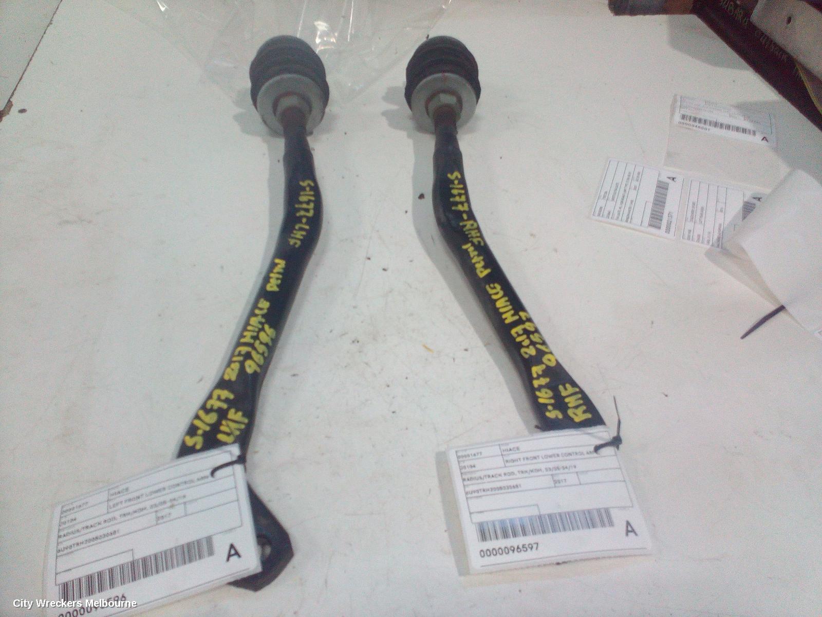 TOYOTA HIACE LEFT FRONT LOWER CONTROL ARM, RADIUS/TRACK ROD, TRH/KDH, 03/2005 - 04/2019 - Image 2