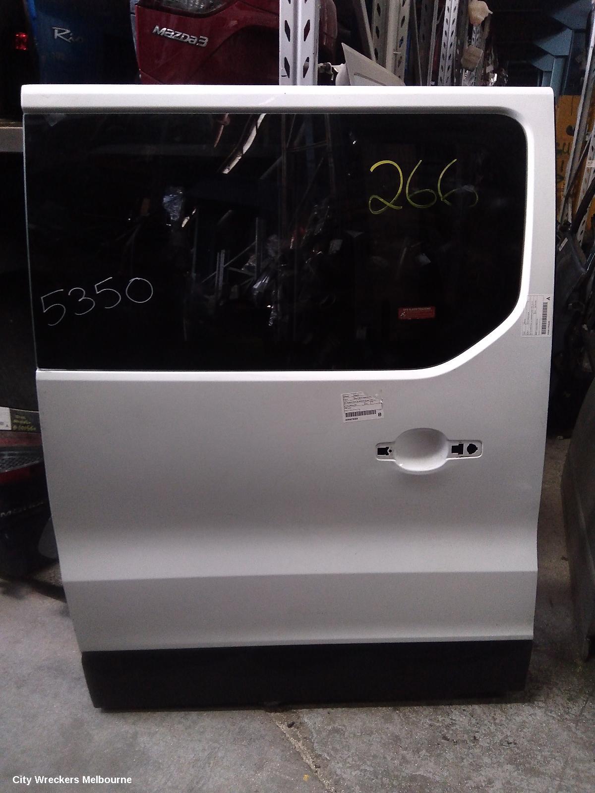RENAULT TRAFIC RIGHT REAR DOOR, X82, SLIDING DOOR, W/ WINDOW GLASS TYPE, 01/2015 ONWARDS - Image 1