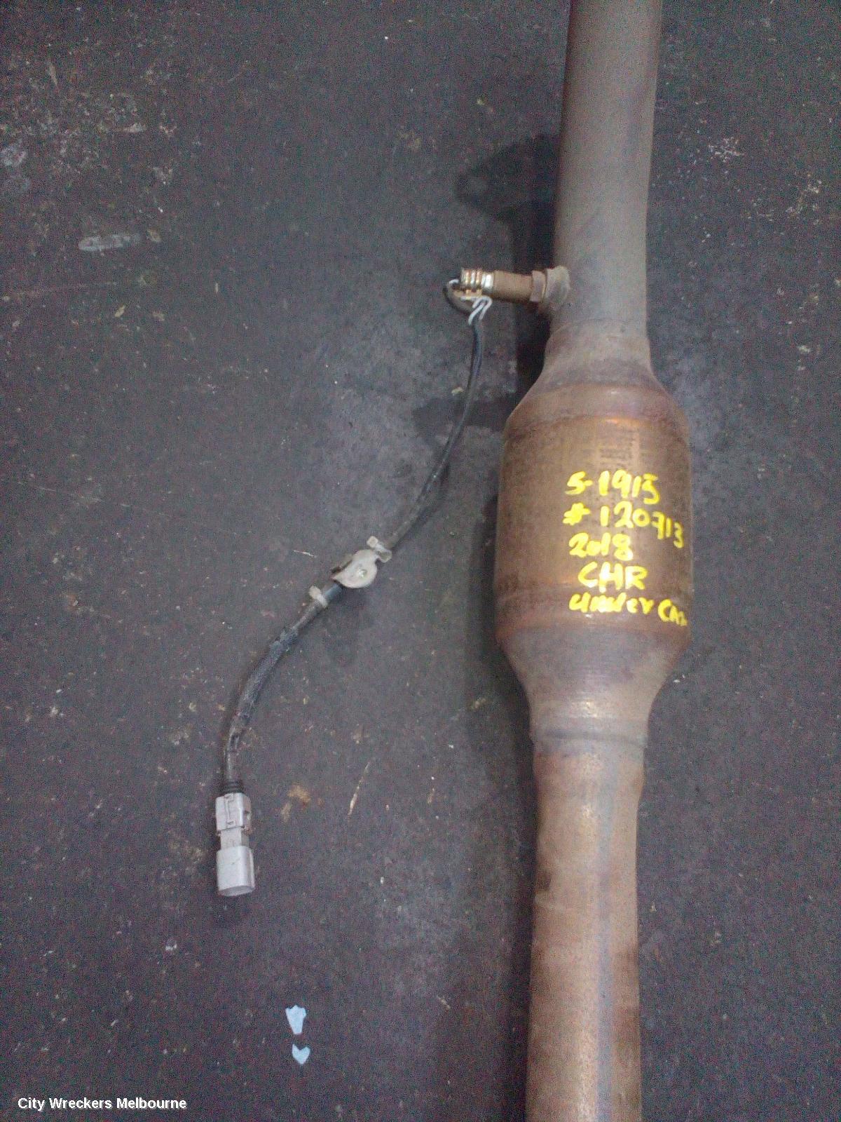TOYOTA C-HR CATALYTIC CONVERTER, UNDER CAR-CAT TYPE, 1.2, PETROL, GEN 1, 12/2016 ONWARDS - Image 3