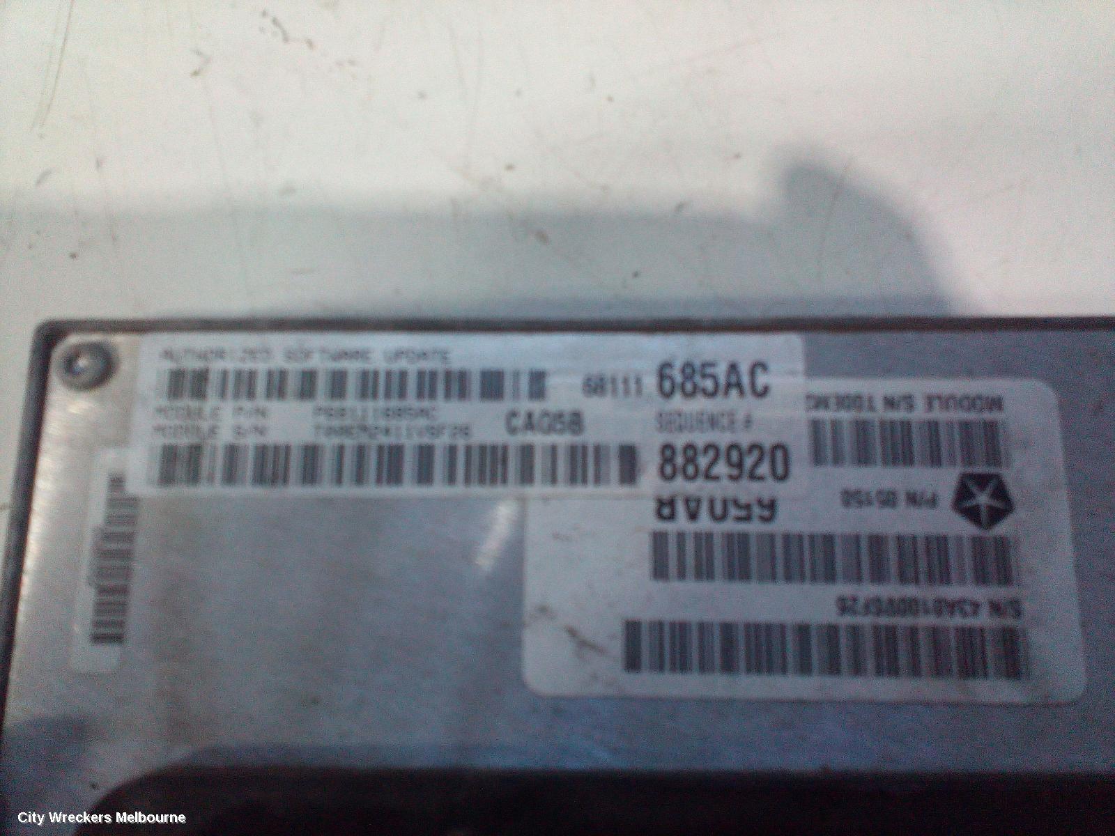 JEEP GRANDCHEROKEE ECU, ENGINE ECU, 3.6, PETROL, ECU ONLY, WK, 10/2010 ONWARDS - Image 2
