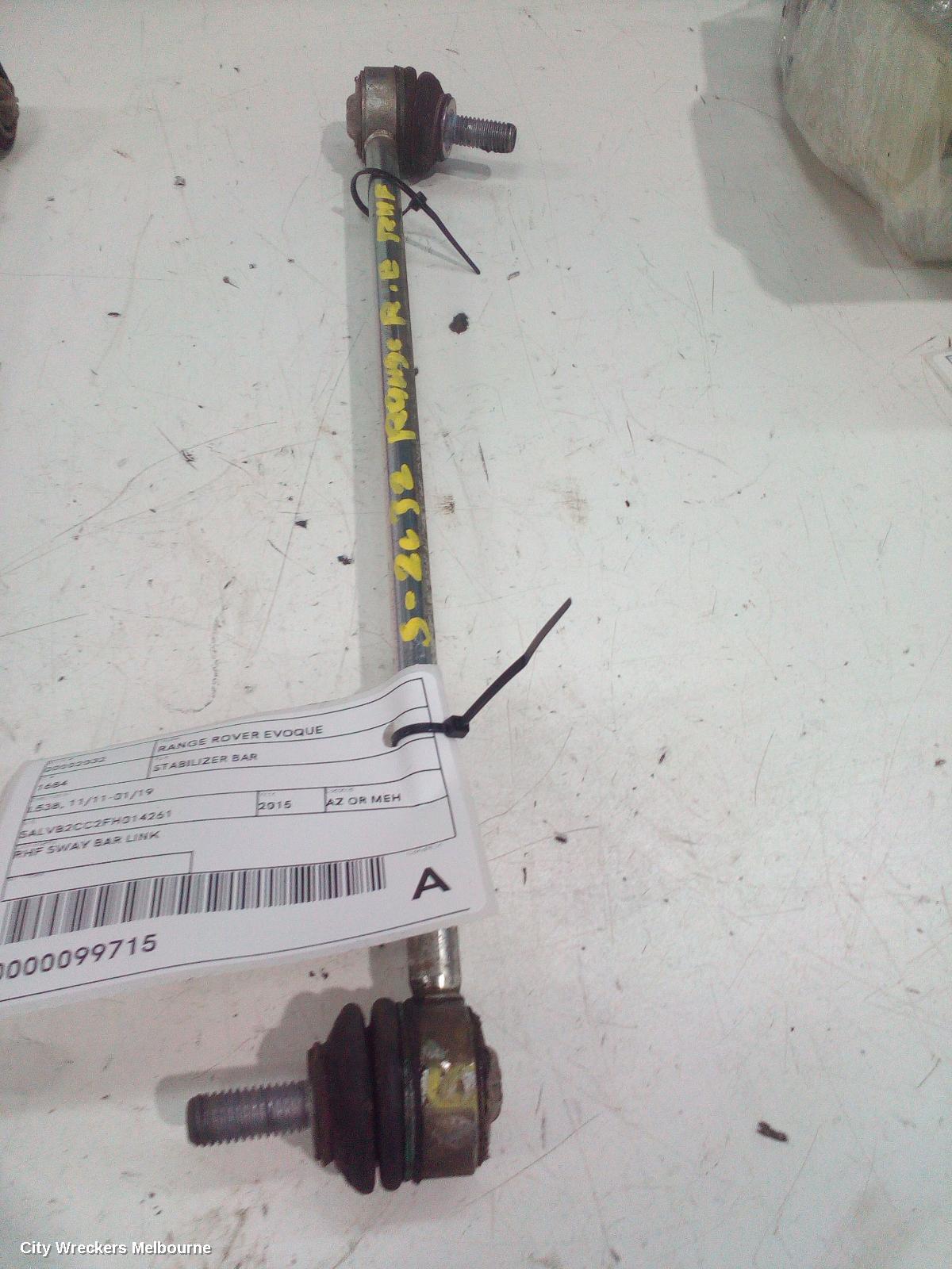 LAND ROVER RANGEROVER EVOQUE STABILISER BAR, L538, 11/2011 - 01/2019 - Image 1