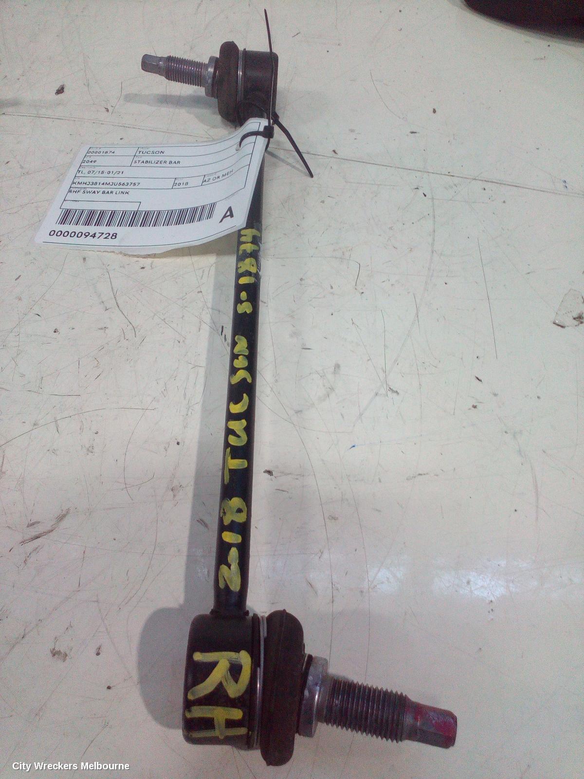HYUNDAI TUCSON STABILISER BAR, TL, 06/2015 - 01/2021 - Image 1