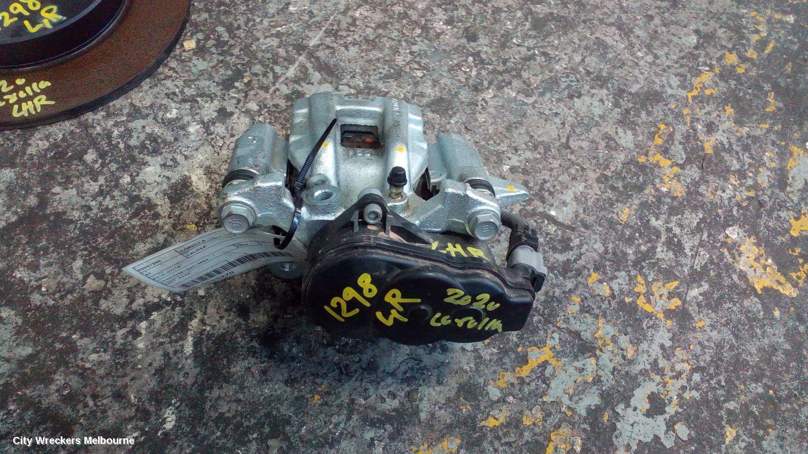 TOYOTA COROLLA CALIPER, LH REAR, E210, HATCH, HYBRID TYPE, 07/2018 ONWARDS - Image 1