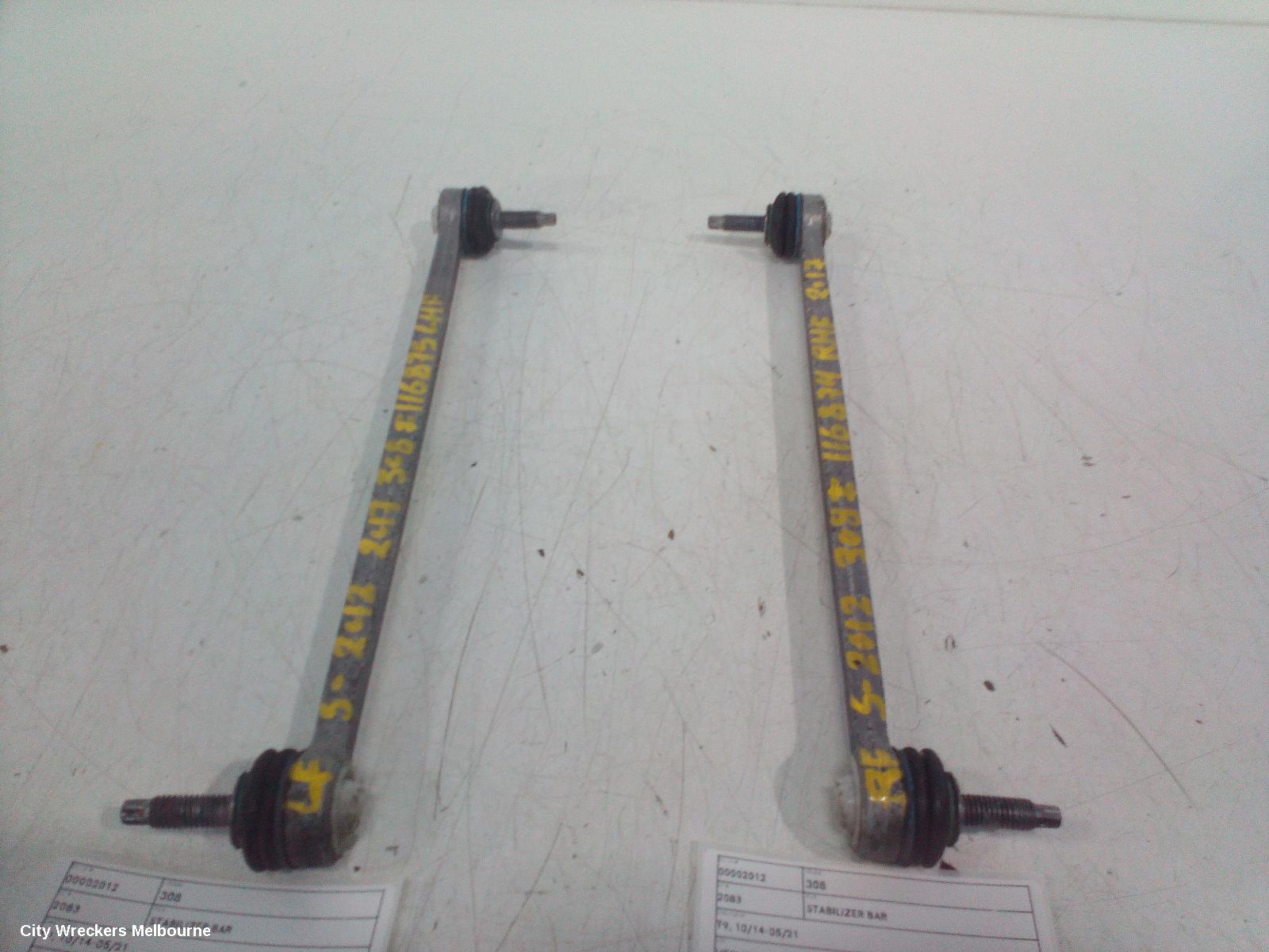 PEUGEOT 308 STABILISER BAR, T9, 10/2014 - 05/2021 - Image 3