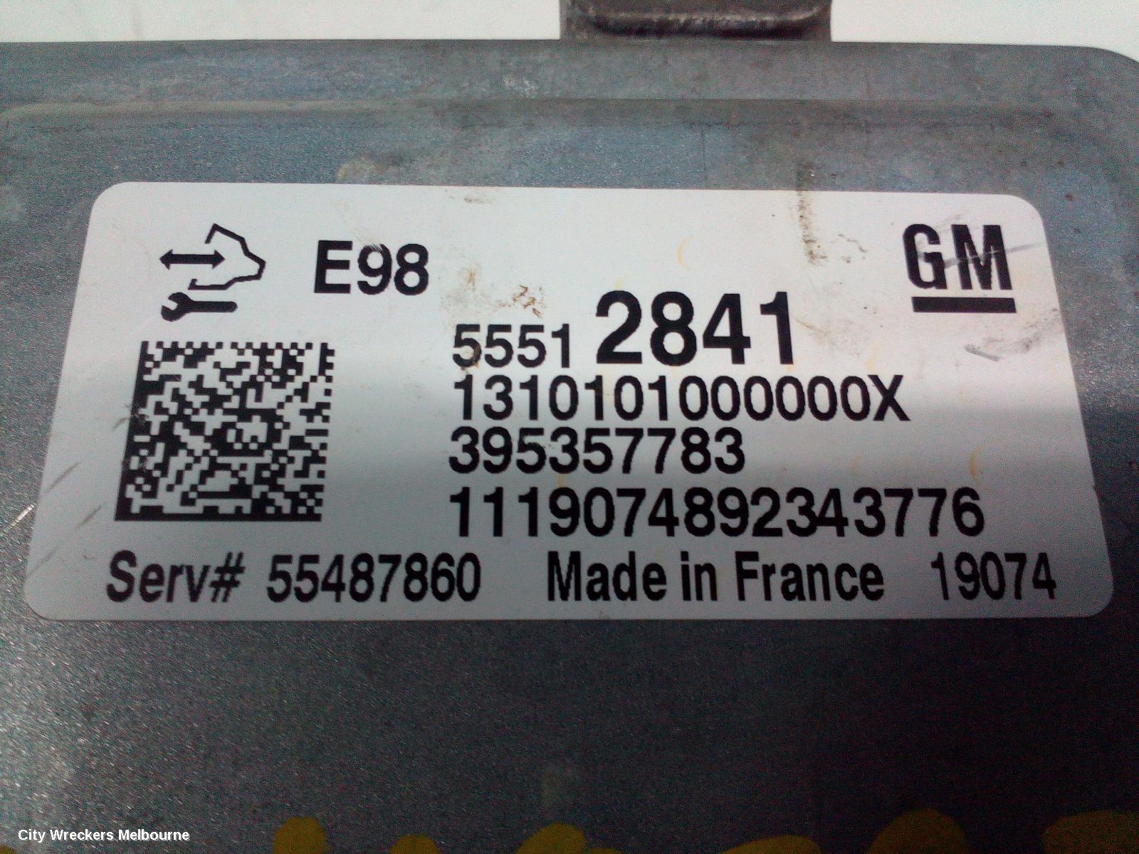 HOLDEN COLORADO ECU, ENGINE ECU, 2.8, DIESEL, P/N 12621842, ECU ONLY, RG, 01/2012 - 12/2020 - Image 3