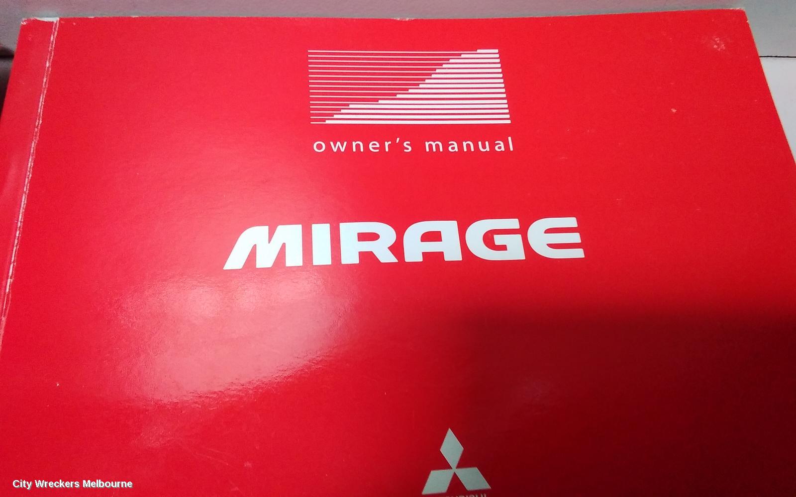 MITSUBISHI MIRAGE OWNERS HANDBOOK, LA, 12/2012 ONWARDS - Image 2