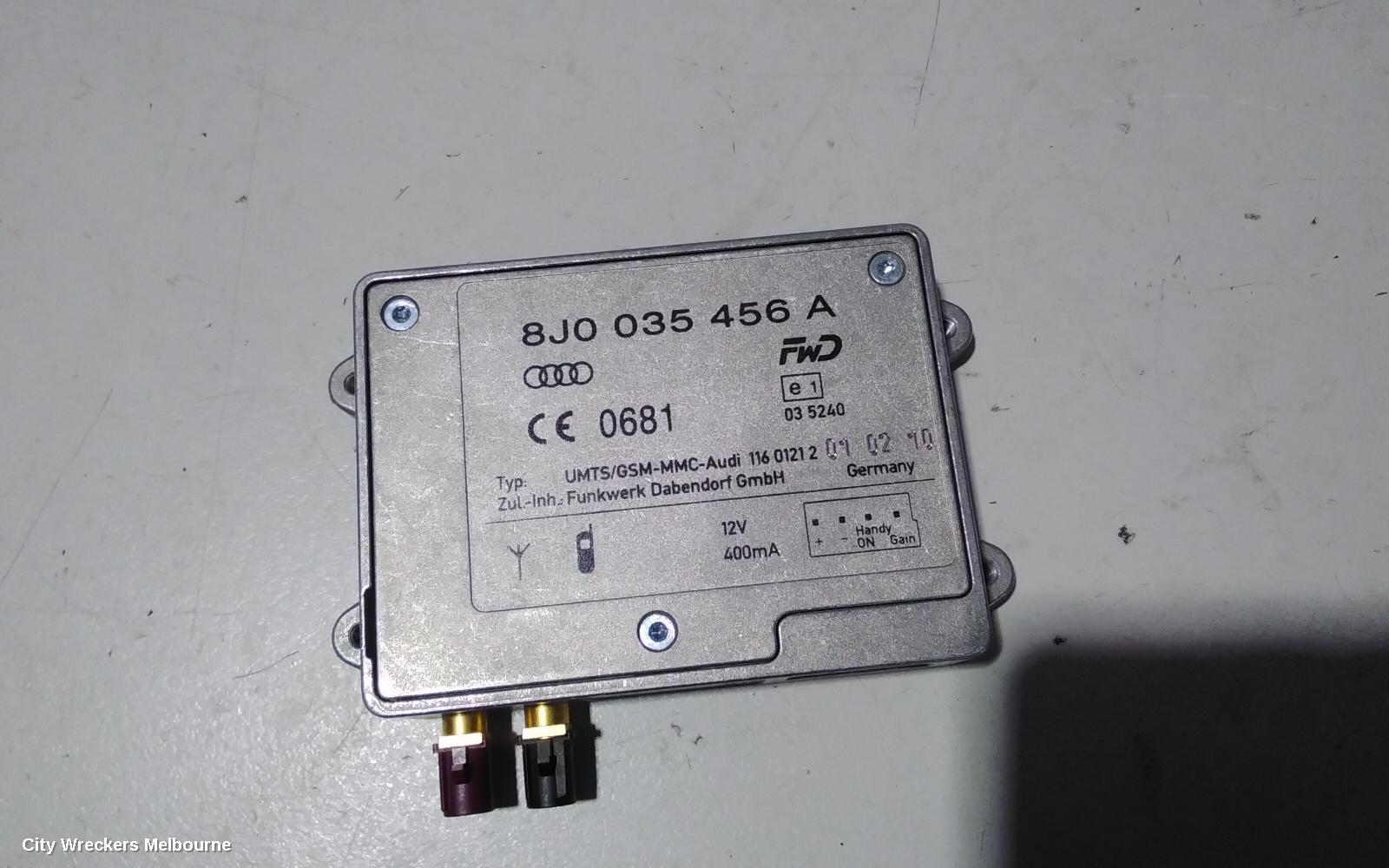 AUDI Q5, 8R, 12/2008 - 01/2017, AUDI A4 A5 A6 A7 Q5 AMPLIFIER ANTENNA AMPLIFIER 8J0035456 A/8J0 035 456 A: 84767 - Image 3