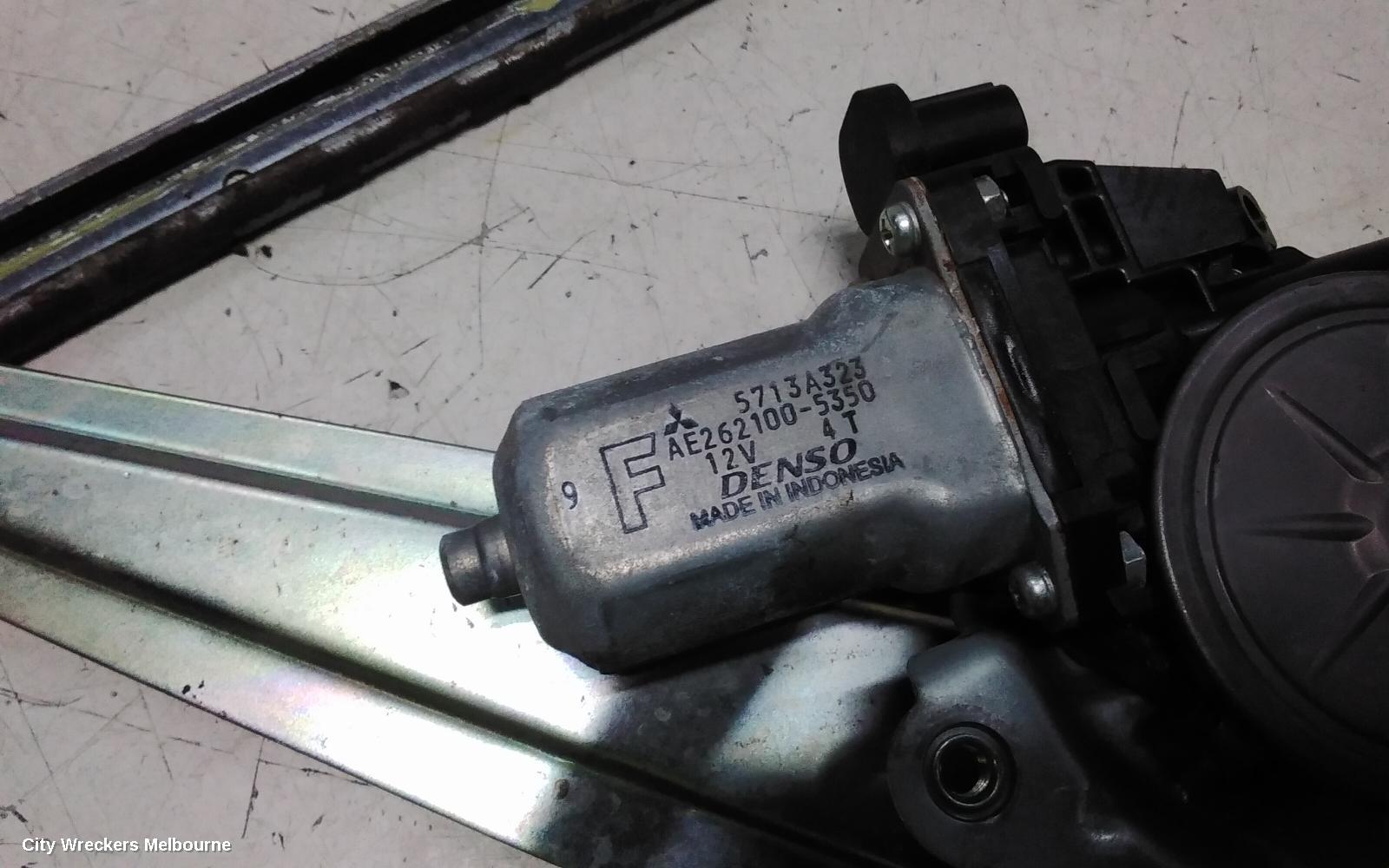 MITSUBISHI MIRAGE RIGHT REAR WND REG/MOTOR, LA-LB, POWER, HATCH, 12/2012 - 12/2024 - Image 3