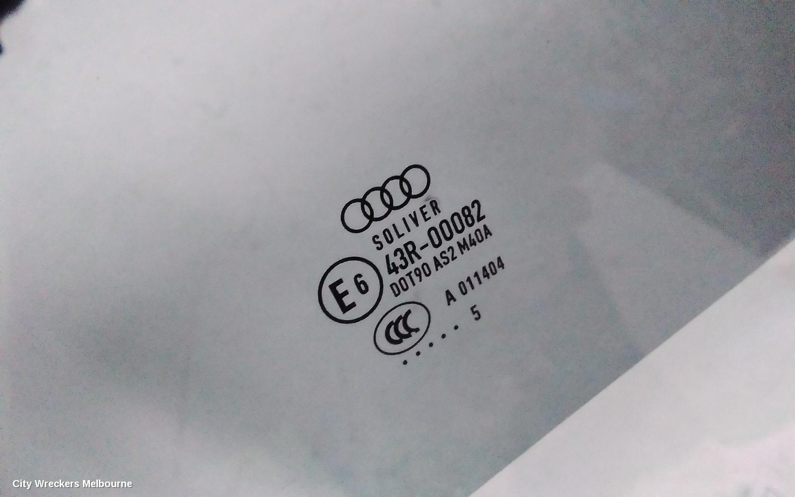 AUDI A5 RIGHT FRONT DOOR WINDOW, HATCHBACK, 8T, 10/2009 - 11/2016 - Image 3