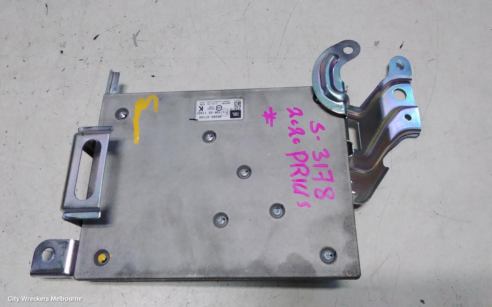 TOYOTA PRIUS RADIO/CD/DVD/SAT/TV, ZVW50R, AMPLIFIER, 02/2016 - 12/2021 - Image 1