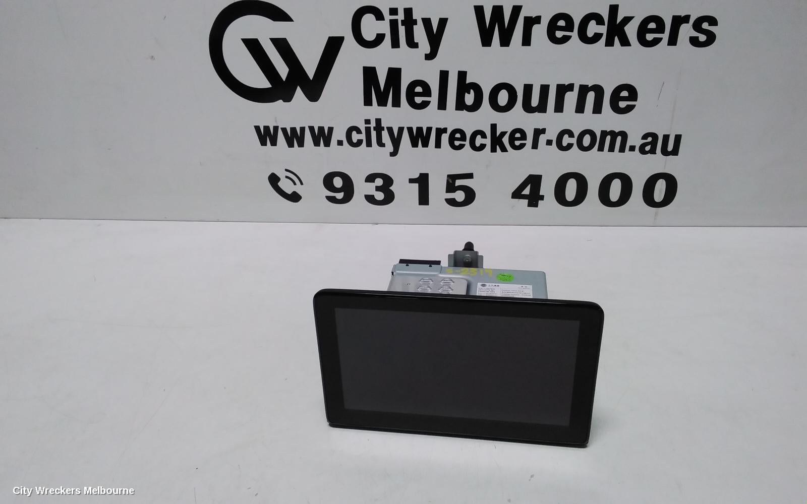 MG ZS RADIO/CD/DVD/SAT/TV, 8IN HEADUNIT, W/ NAVIGATION TYPE, AZS1, 09/2017 ONWARDS - Image 1