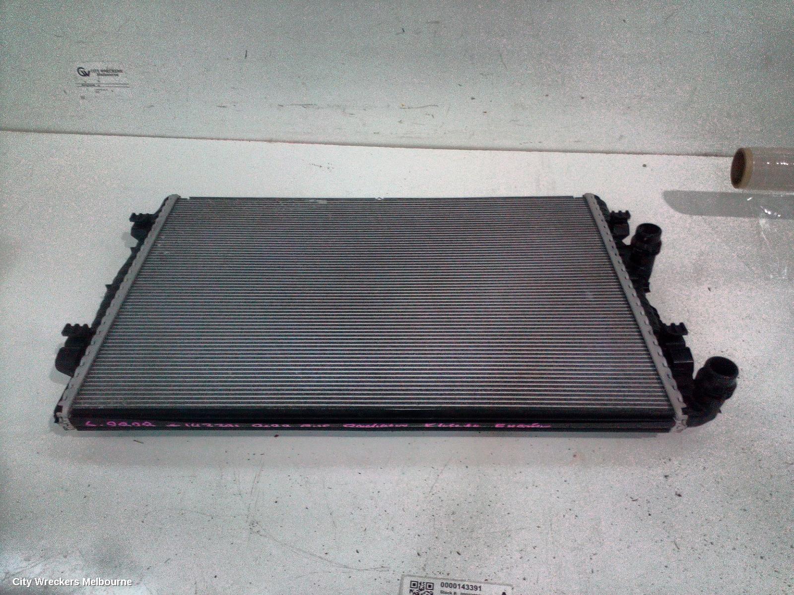 VOLKSWAGEN GOLF RADIATOR, PRIMARY RADIATOR (CLOSEST TO ENGINE), PETROL, 1.4, TURBO, GEN 8, 09/2020 ONWARDS - Image 1
