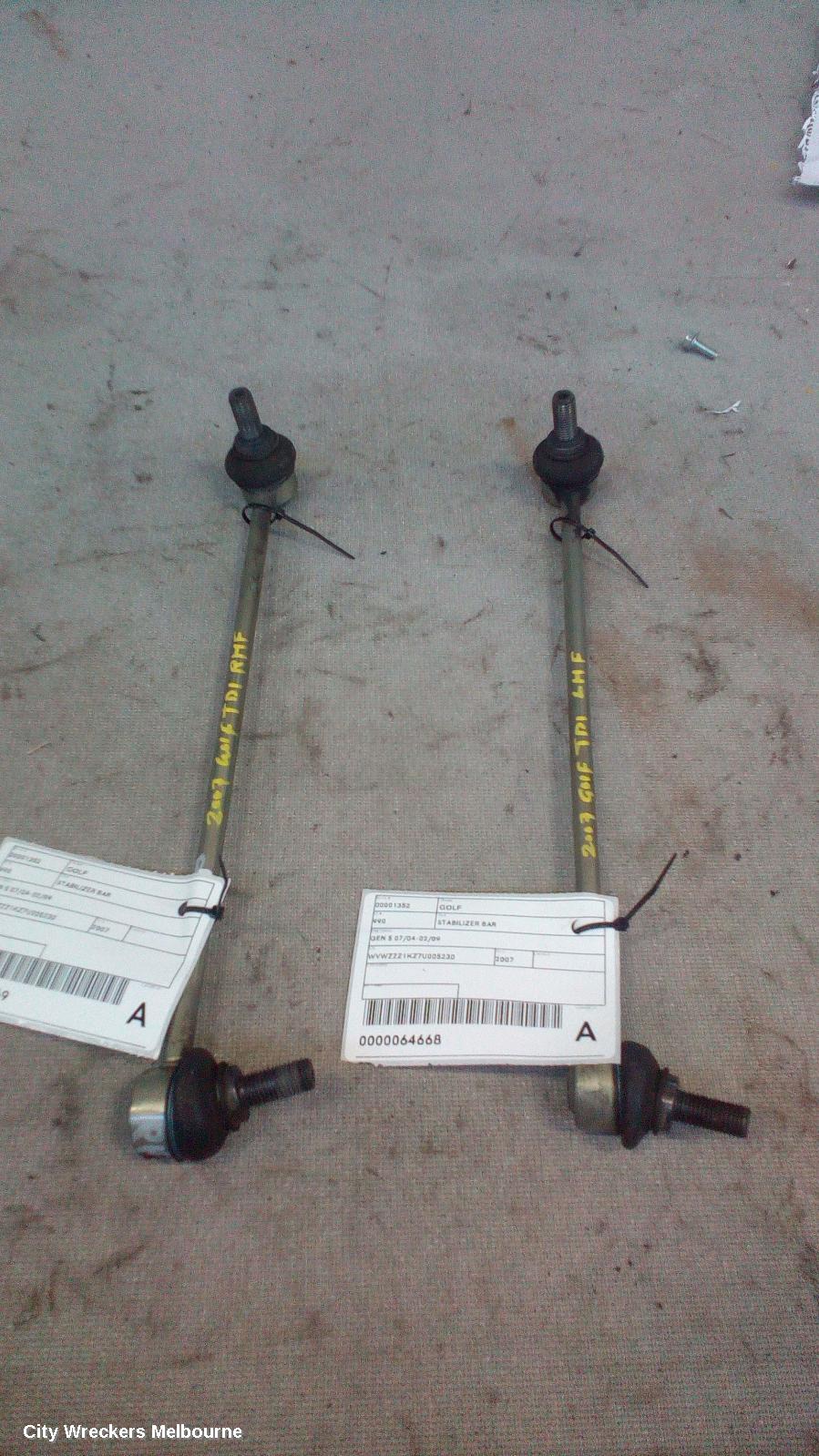 VOLKSWAGEN GOLF STABILISER BAR, GEN 5, 22.5MM, 06/2004 - 02/2009 - Image 2