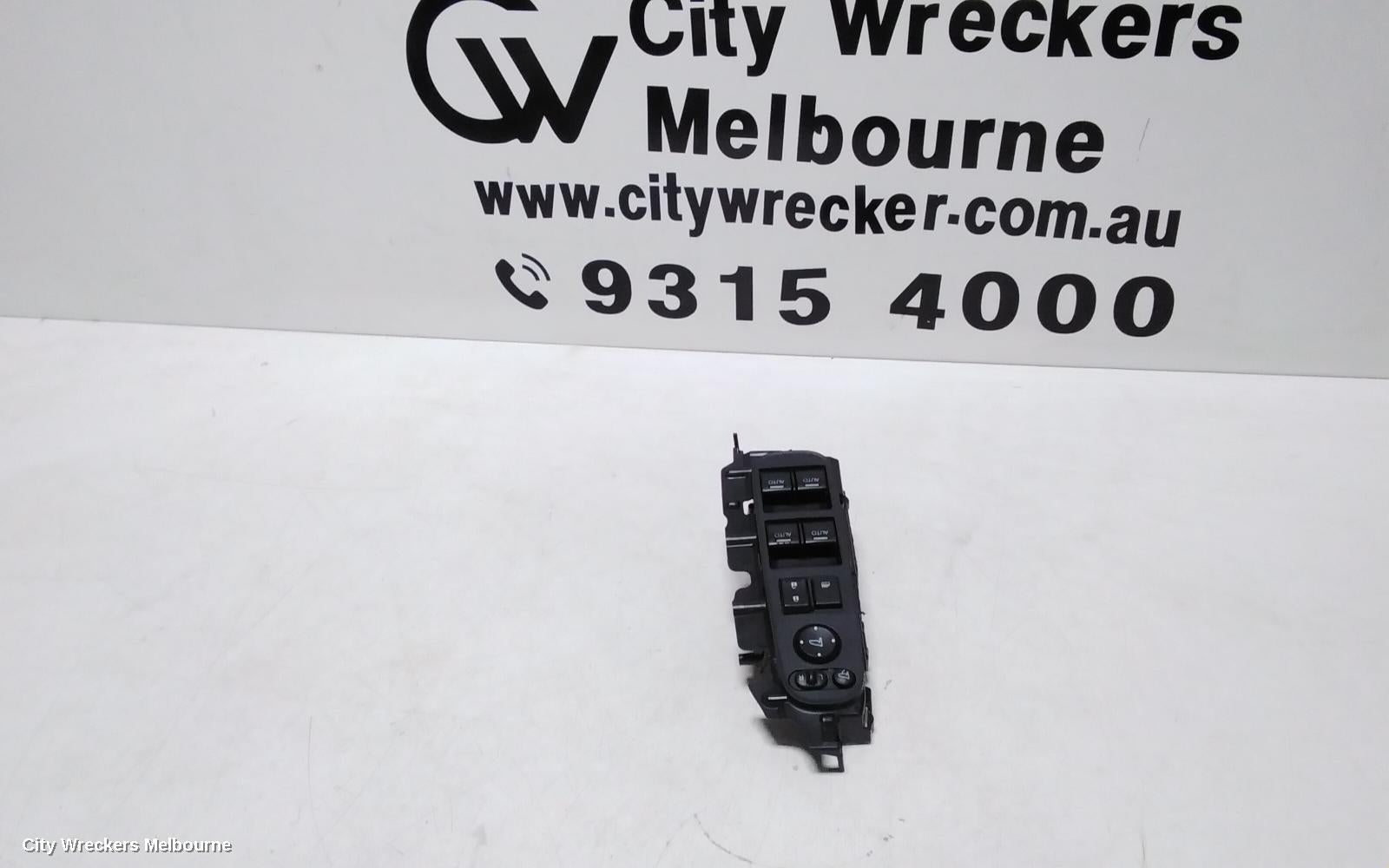 HONDA HRV PWR DR WIND SWITCH, RH FRONT (MASTER SWITCH), RU5, 12/2014 - 10/2021 - Image 2