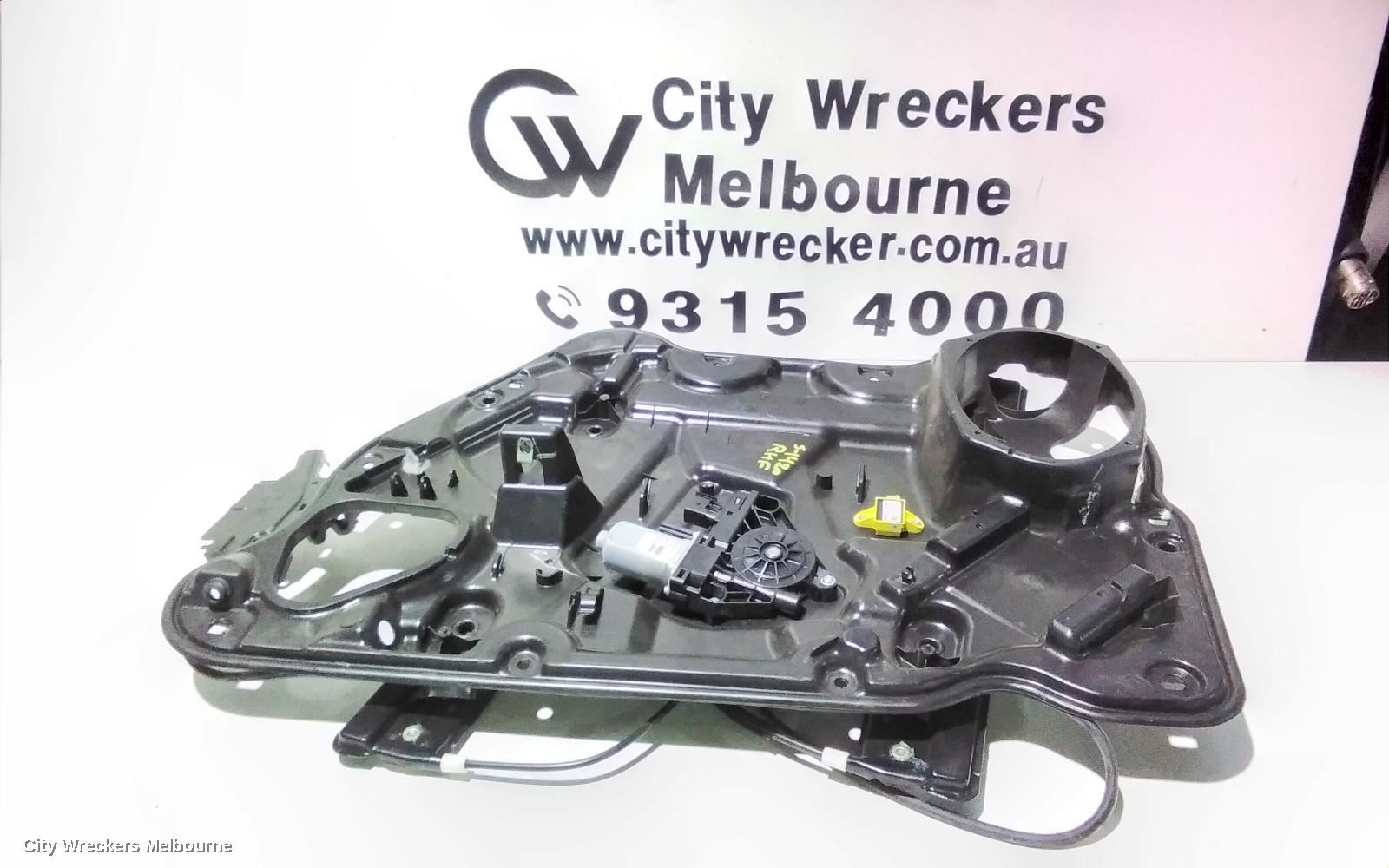 DODGE JOURNEY RIGHT FRONT WINDOW REG/MOTOR, JC, POWER, 05/2008 - 12/2016 - Image 1