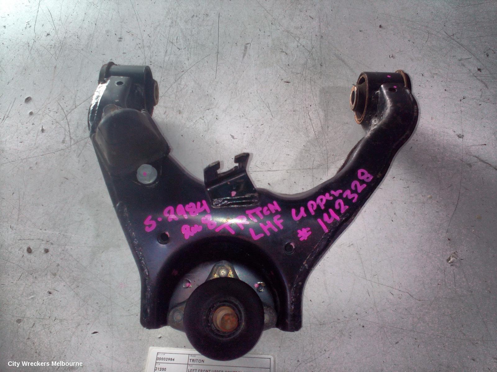 MITSUBISHI TRITON LEFT FRONT UPPER CONTROL ARM, 2WD, ML-MN, 07/2006 - 04/2015 - Image 2