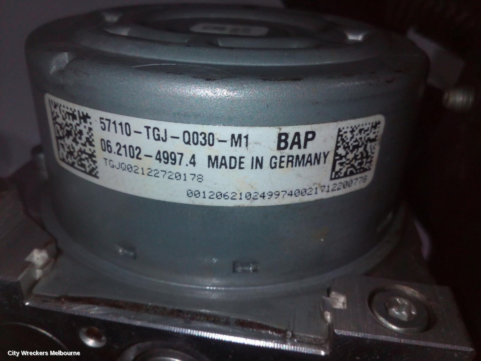 HONDA CIVIC ABS PUMP/MODULATOR, 10TH GEN, 05/2016 - 08/2021 - Image 3