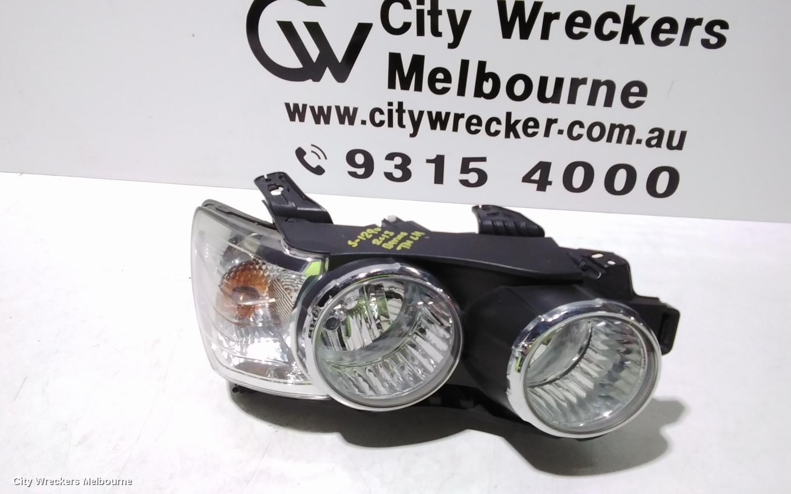 HOLDEN BARINA RIGHT HEADLAMP, TM, W/ CHROME RING TYPE, 11/2011 - 08/2016 - Image 2