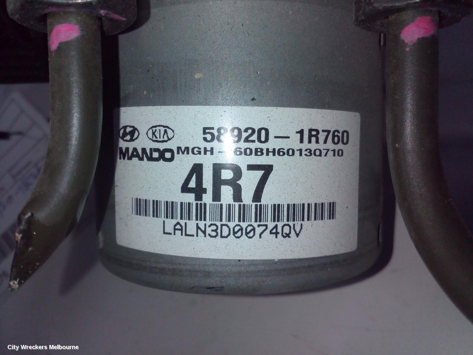 HYUNDAI ACCENT ABS PUMP/MODULATOR, RB, P/N 589201R760, 03/2013 - 12/2019 - Image 1