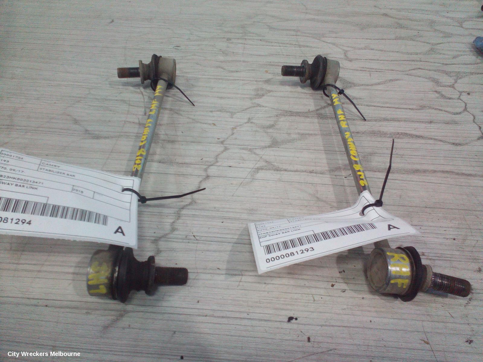 TOYOTA CAMRY STABILISER BAR, XV70, 09/2017 - 05/2024 - Image 2