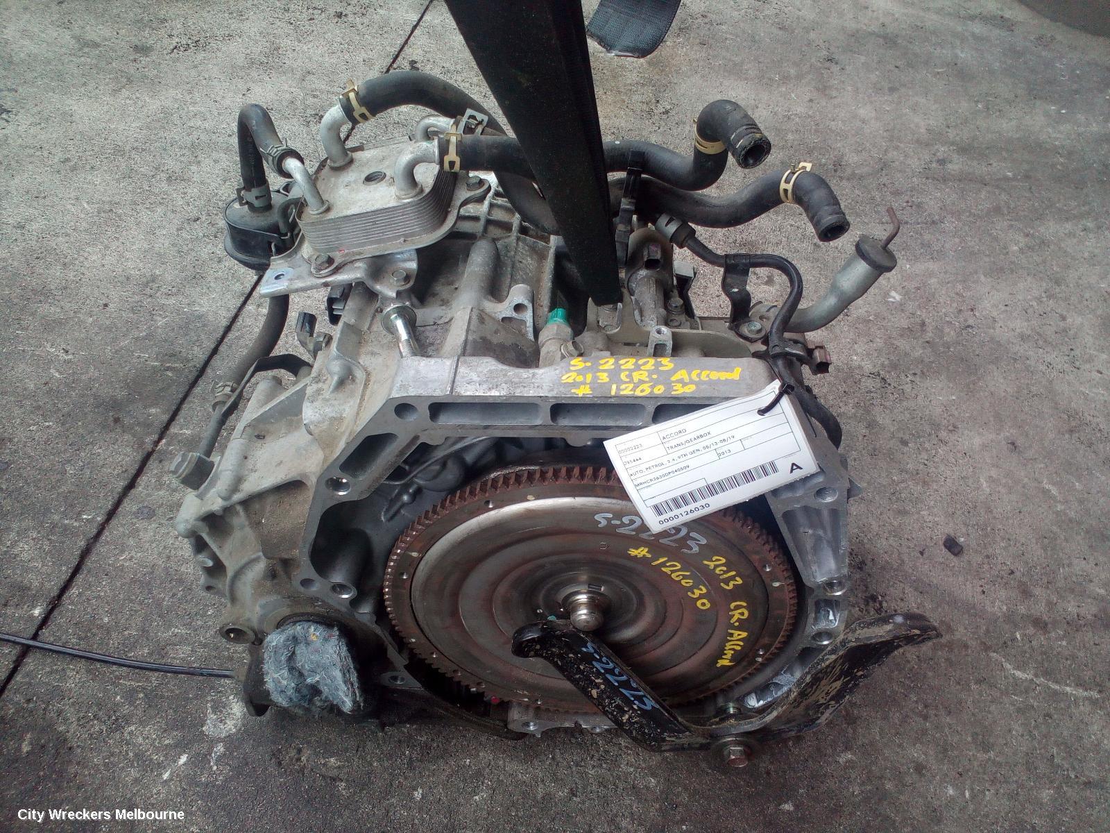 HONDA ACCORD TRANS/GEARBOX, AUTO, PETROL, 2.4, 9TH GEN, 05/2013 - 08/2019 - Image 2