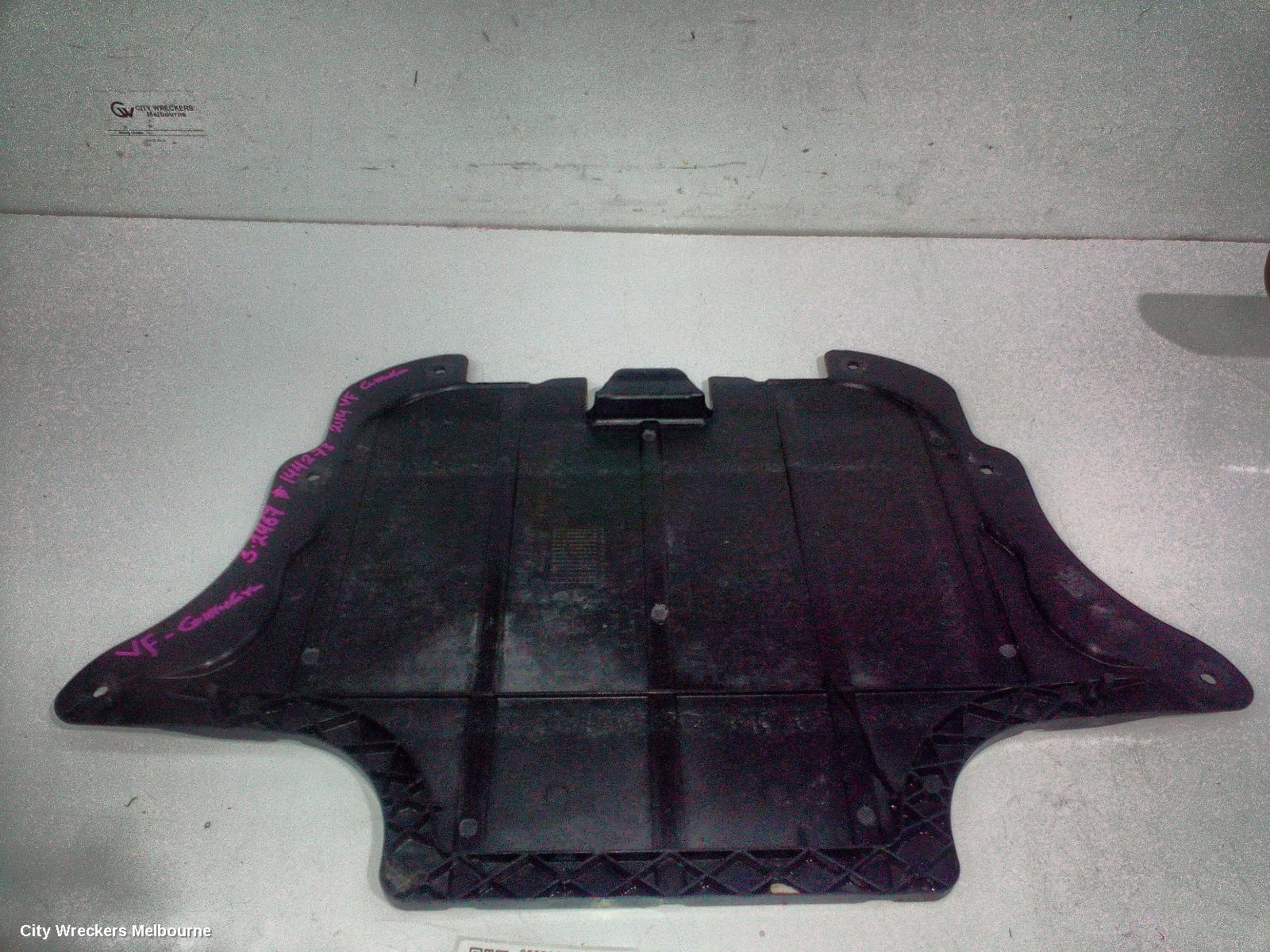 HOLDEN COMMODORE LOWER ENGINE SPLASH TRAY, VF, REAR ENGINE UNDERCOVER, 05/2013 - 12/2017 - Image 1