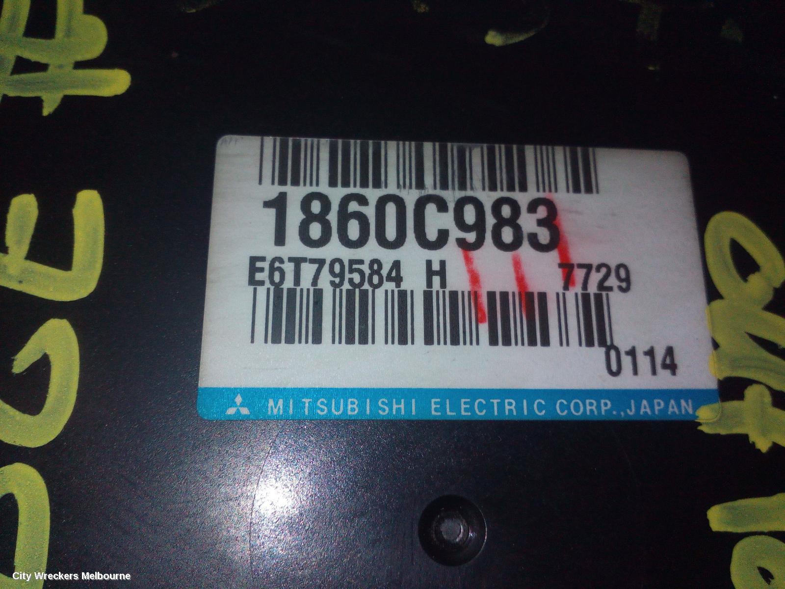 MITSUBISHI OUTLANDER ECU, ENGINE ECU, 2.0, PETROL, AUTO T/M, ECU ONLY, ZJ-ZL, 10/2012 ONWARDS - Image 1