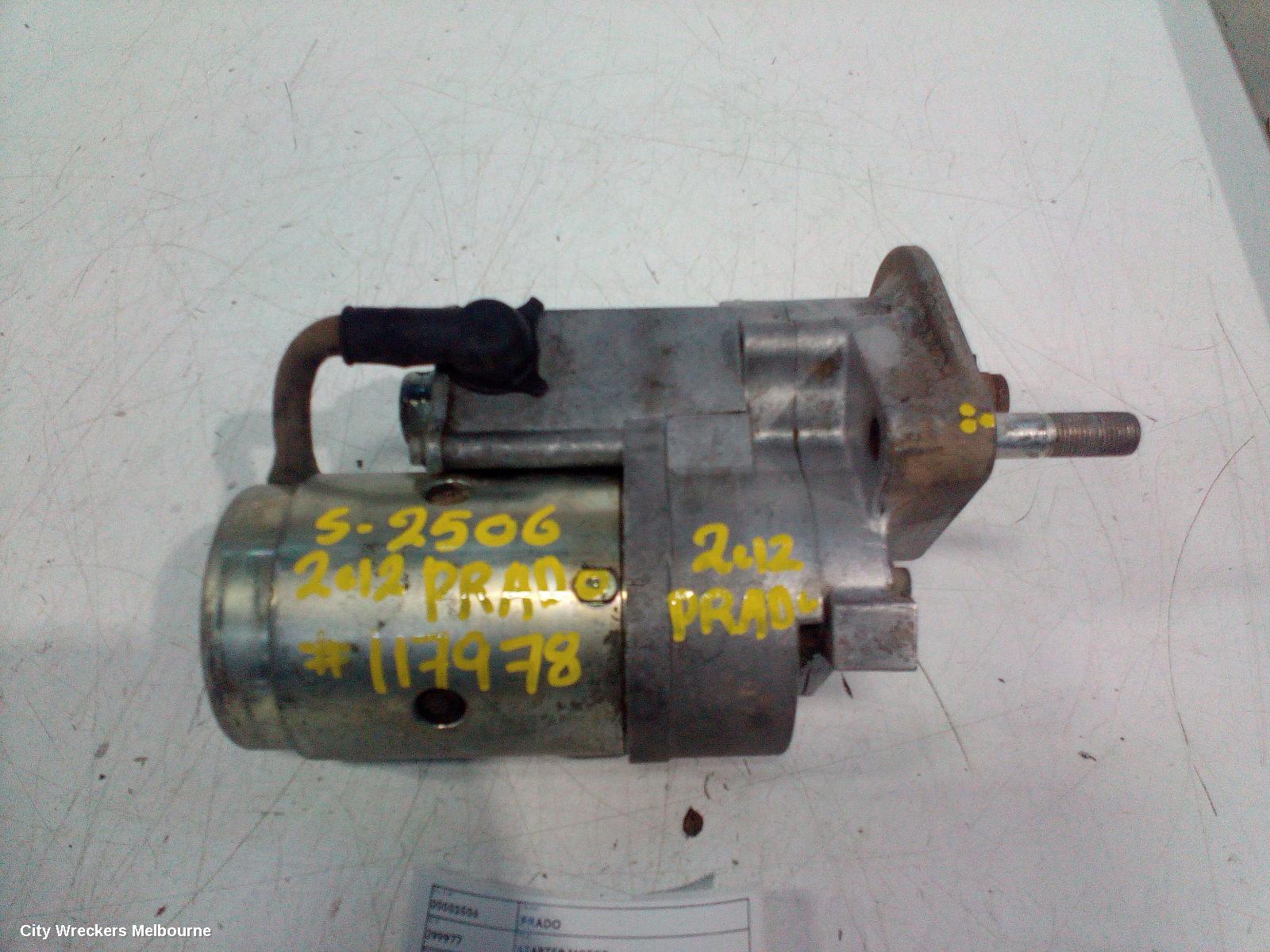 TOYOTA PRADO STARTER, DIESEL, 3.0, 1KD-FTV, 150 SERIES, 08/2009 - 05/2015 - Image 2