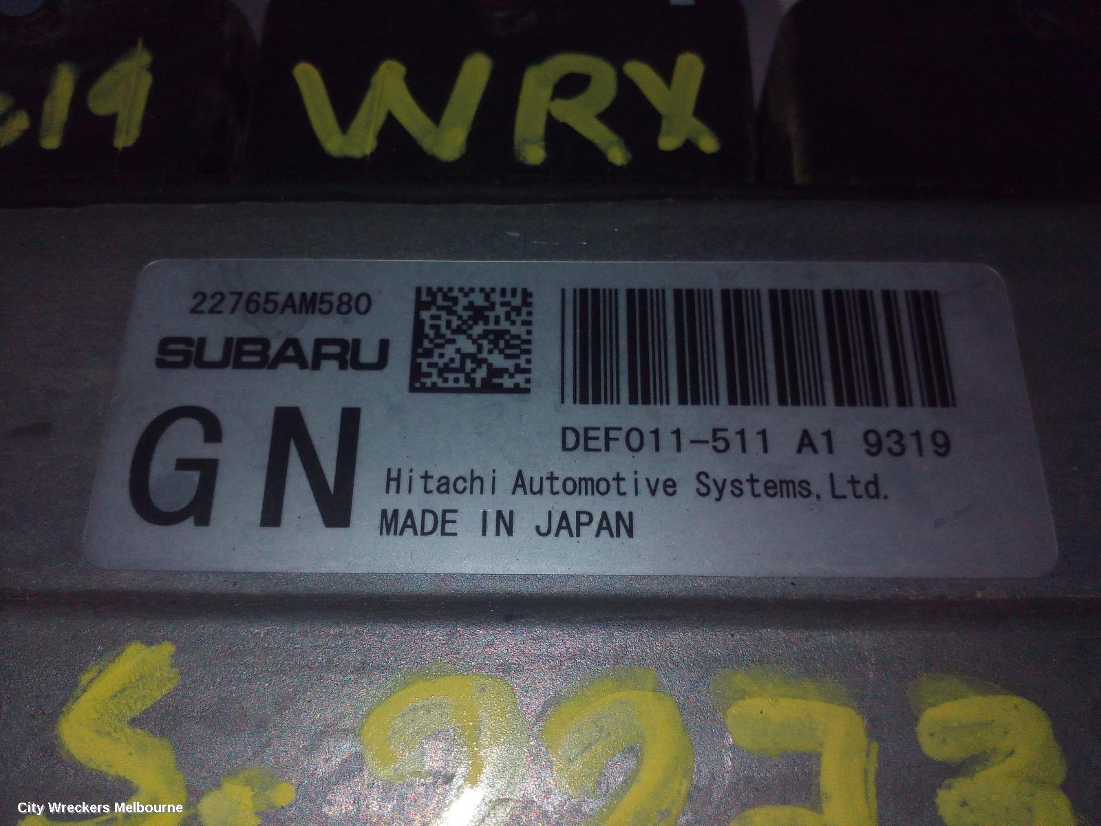 SUBARU WRX ECU, ENGINE ECU, 2.0, PETROL, ECU ONLY, V1, 03/2014 - 10/2021 - Image 3